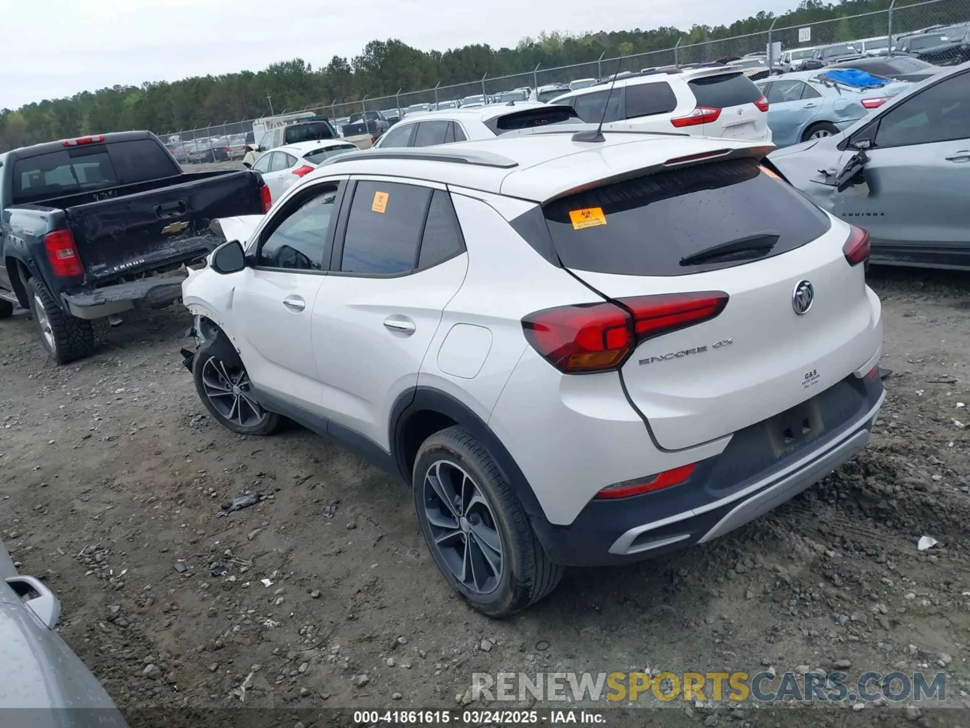 14 Фотография поврежденного автомобиля KL4MMDSL5LB087241 BUICK ENCORE GX 2020