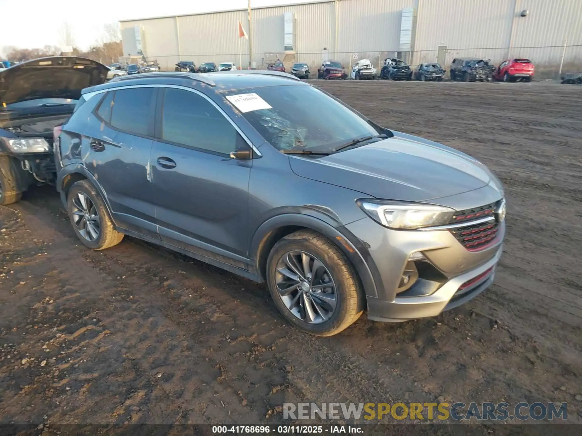 1 Фотография поврежденного автомобиля KL4MMDSL8LB122807 BUICK ENCORE GX 2020