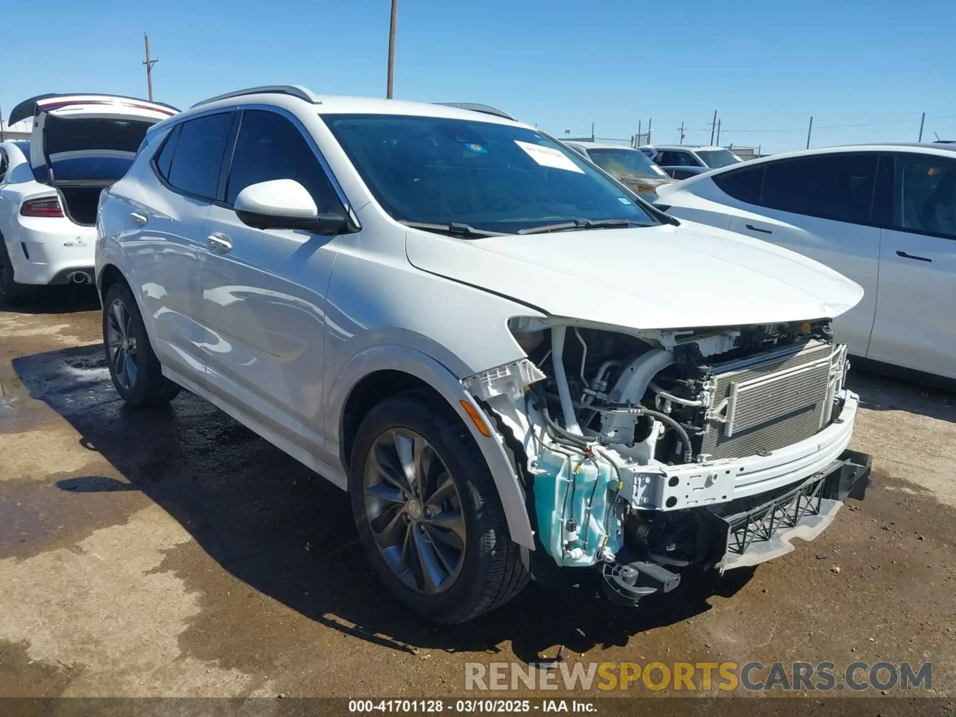 1 Photograph of a damaged car KL4MMDSLXLB106138 BUICK ENCORE GX 2020