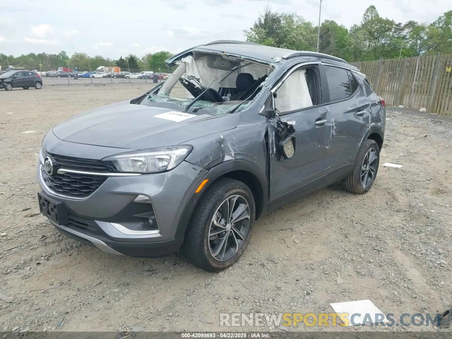 2 Photograph of a damaged car KL4MMESL2LB132187 BUICK ENCORE GX 2020