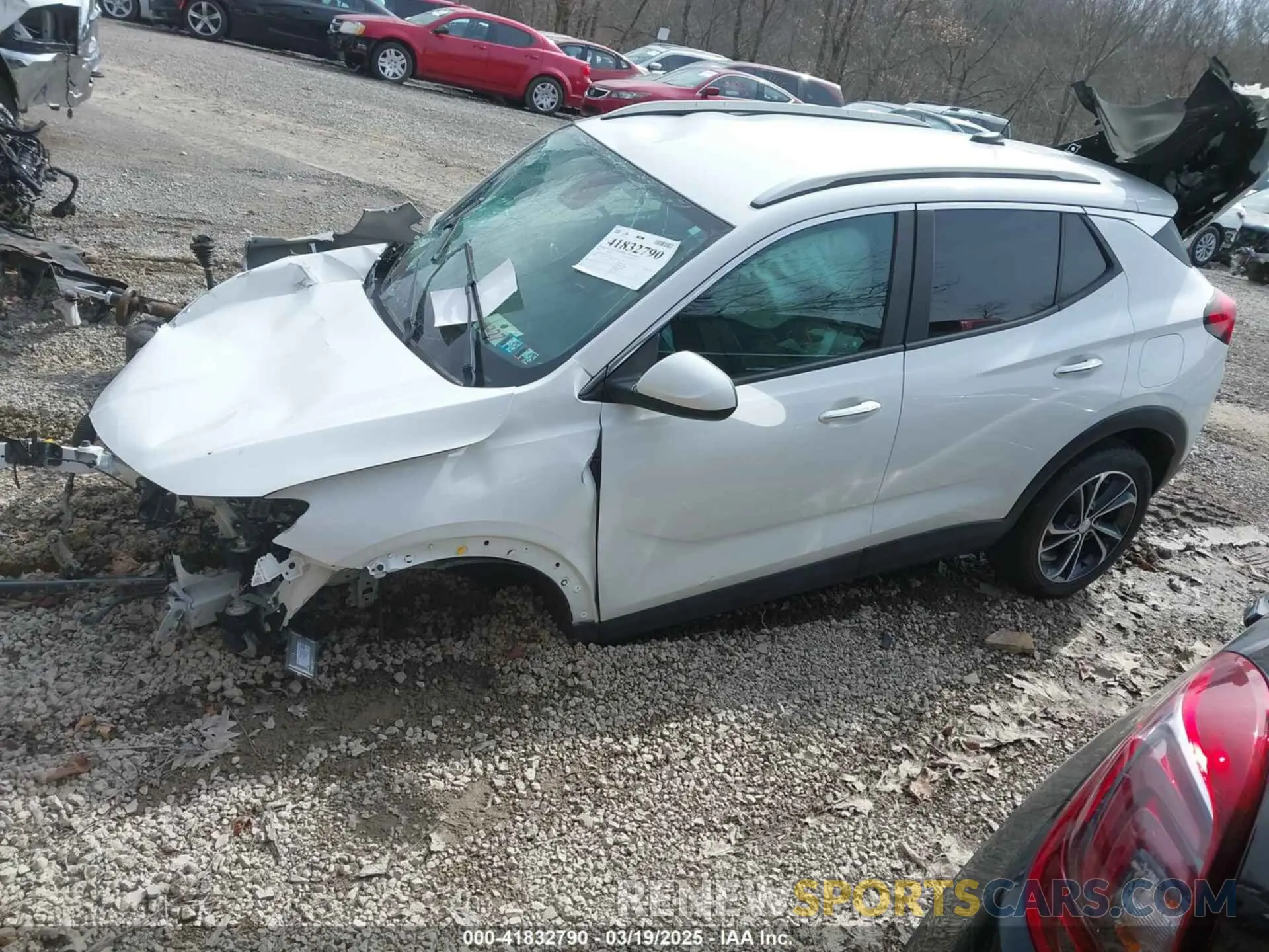2 Photograph of a damaged car KL4MMESL3LB119836 BUICK ENCORE GX 2020