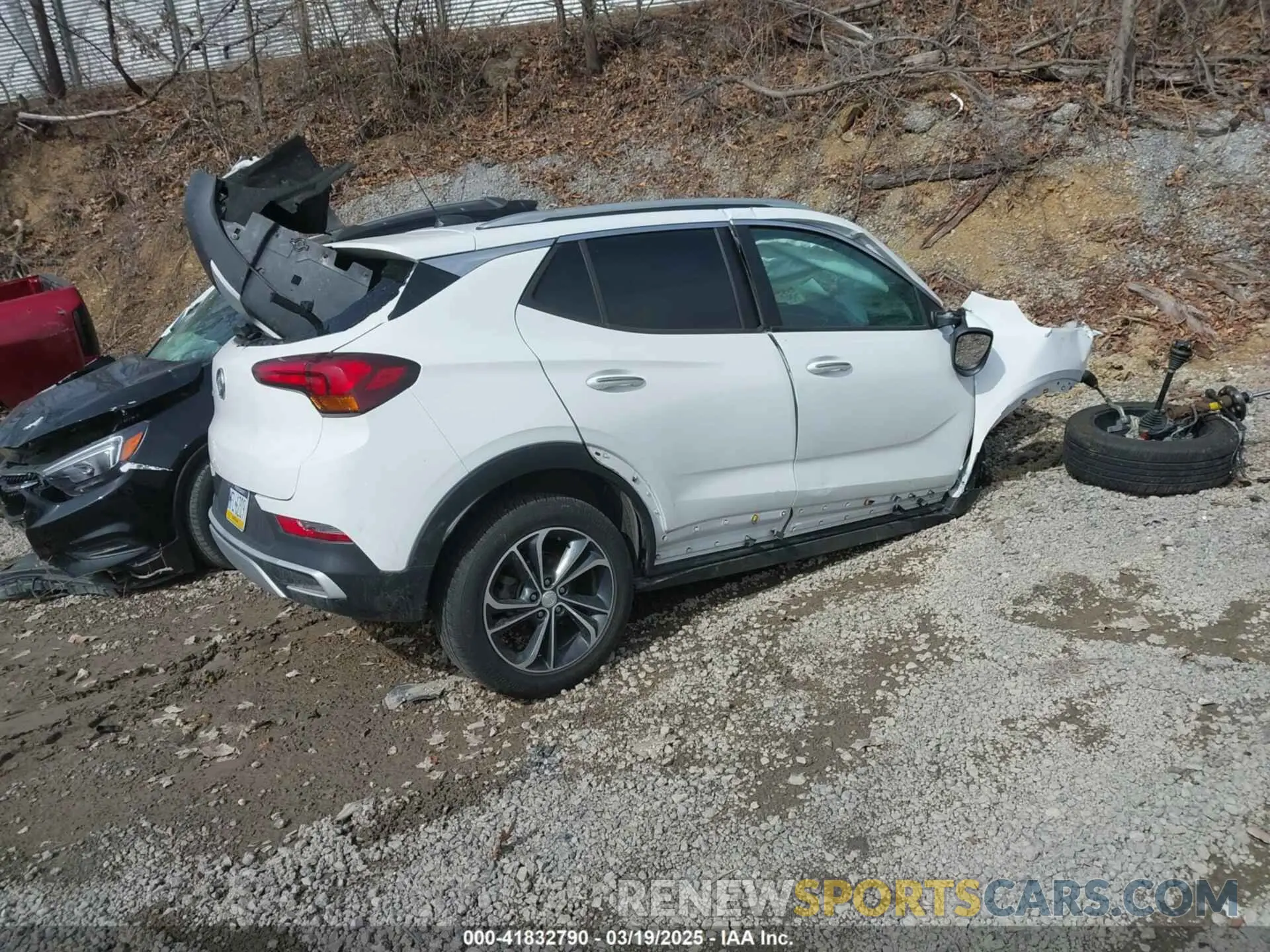 4 Photograph of a damaged car KL4MMESL3LB119836 BUICK ENCORE GX 2020
