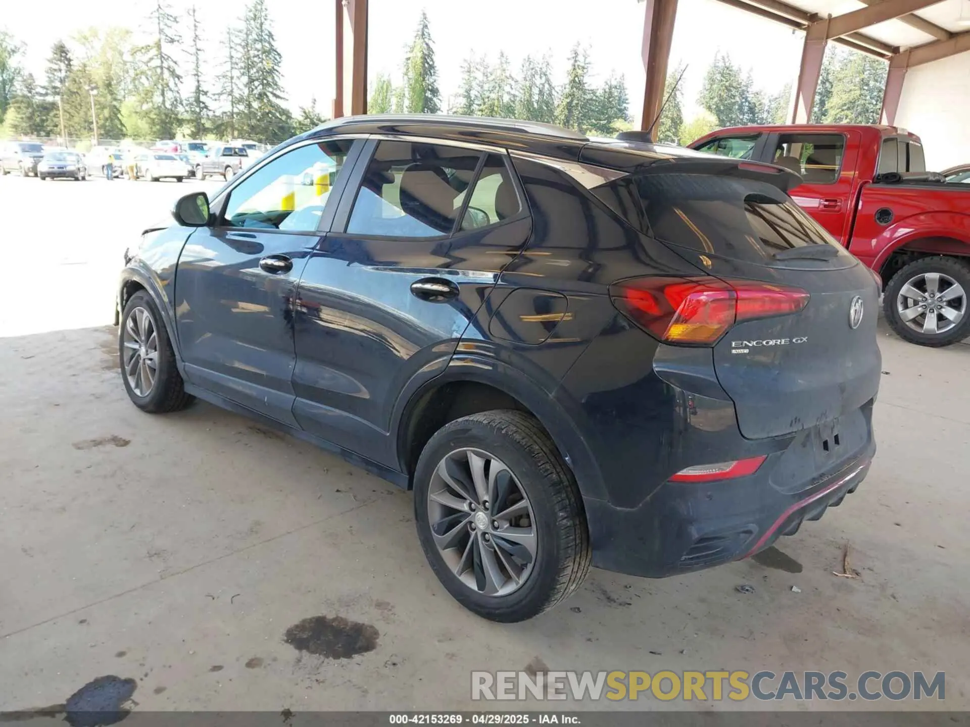 3 Фотография поврежденного автомобиля KL4MMESL4LB109543 BUICK ENCORE GX 2020