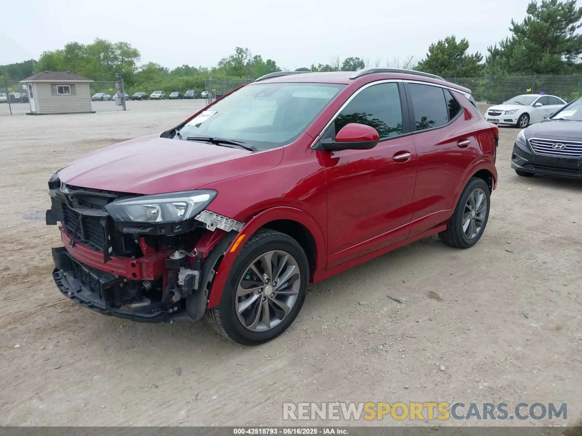 2 Фотография поврежденного автомобиля KL4MMESL7LB099963 BUICK ENCORE GX 2020