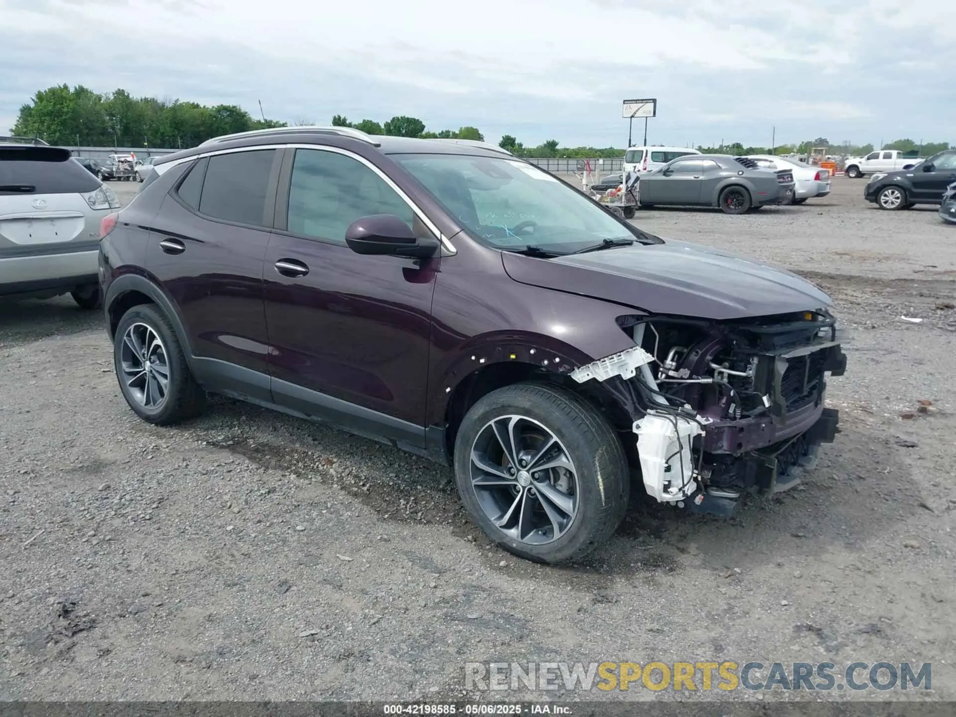 1 Фотография поврежденного автомобиля KL4MMESL8LB103664 BUICK ENCORE GX 2020