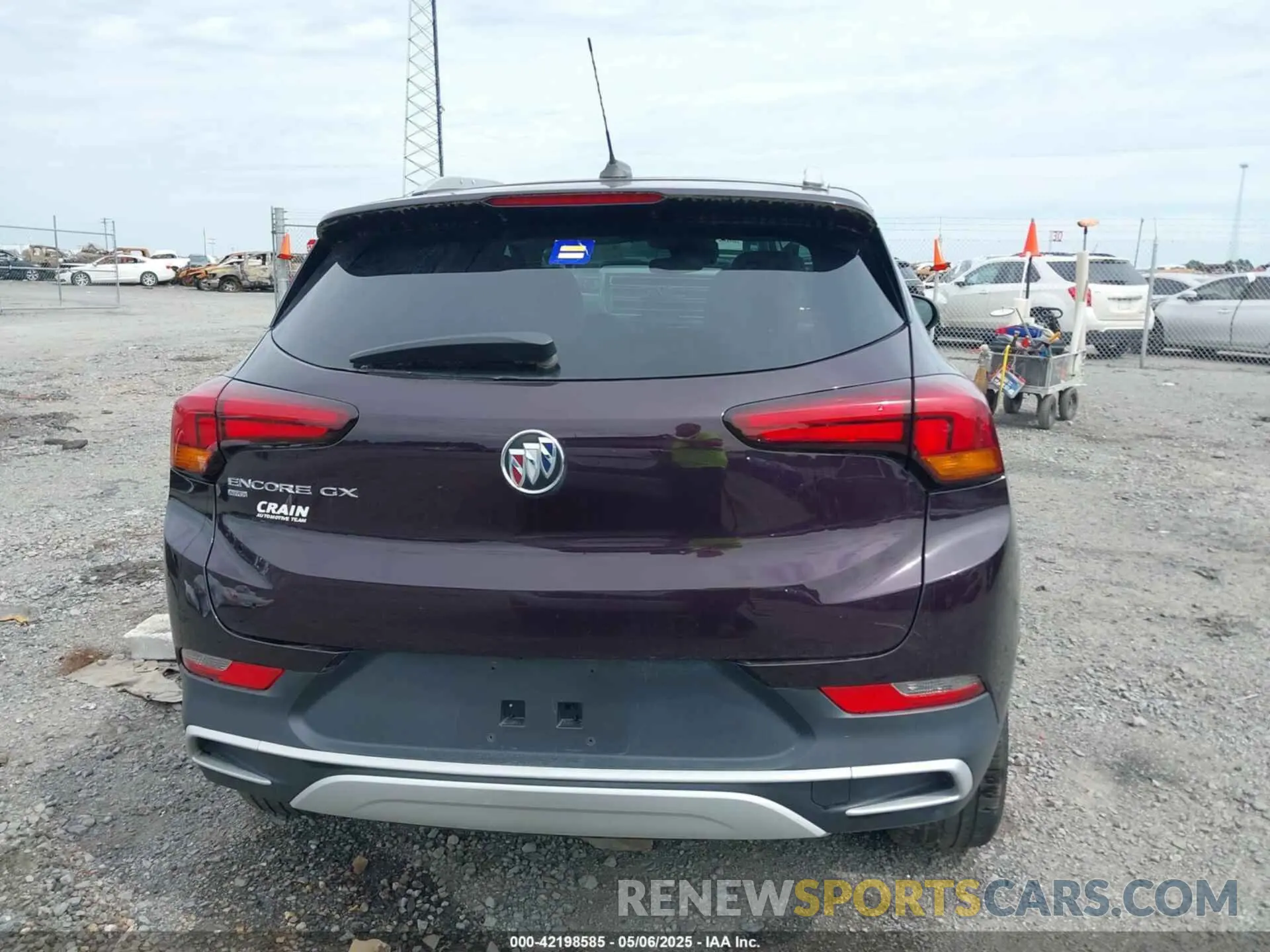 17 Фотография поврежденного автомобиля KL4MMESL8LB103664 BUICK ENCORE GX 2020