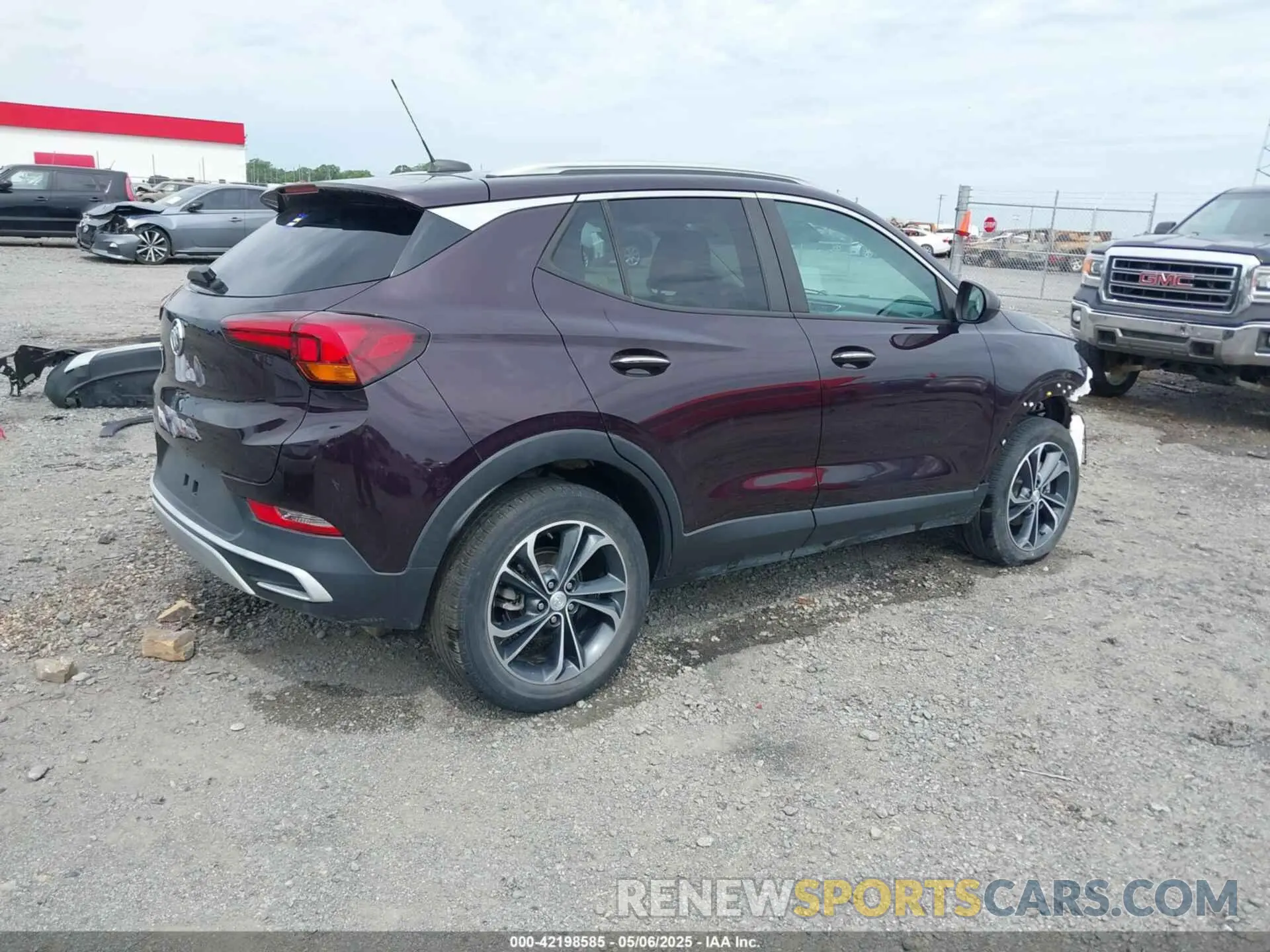 4 Фотография поврежденного автомобиля KL4MMESL8LB103664 BUICK ENCORE GX 2020