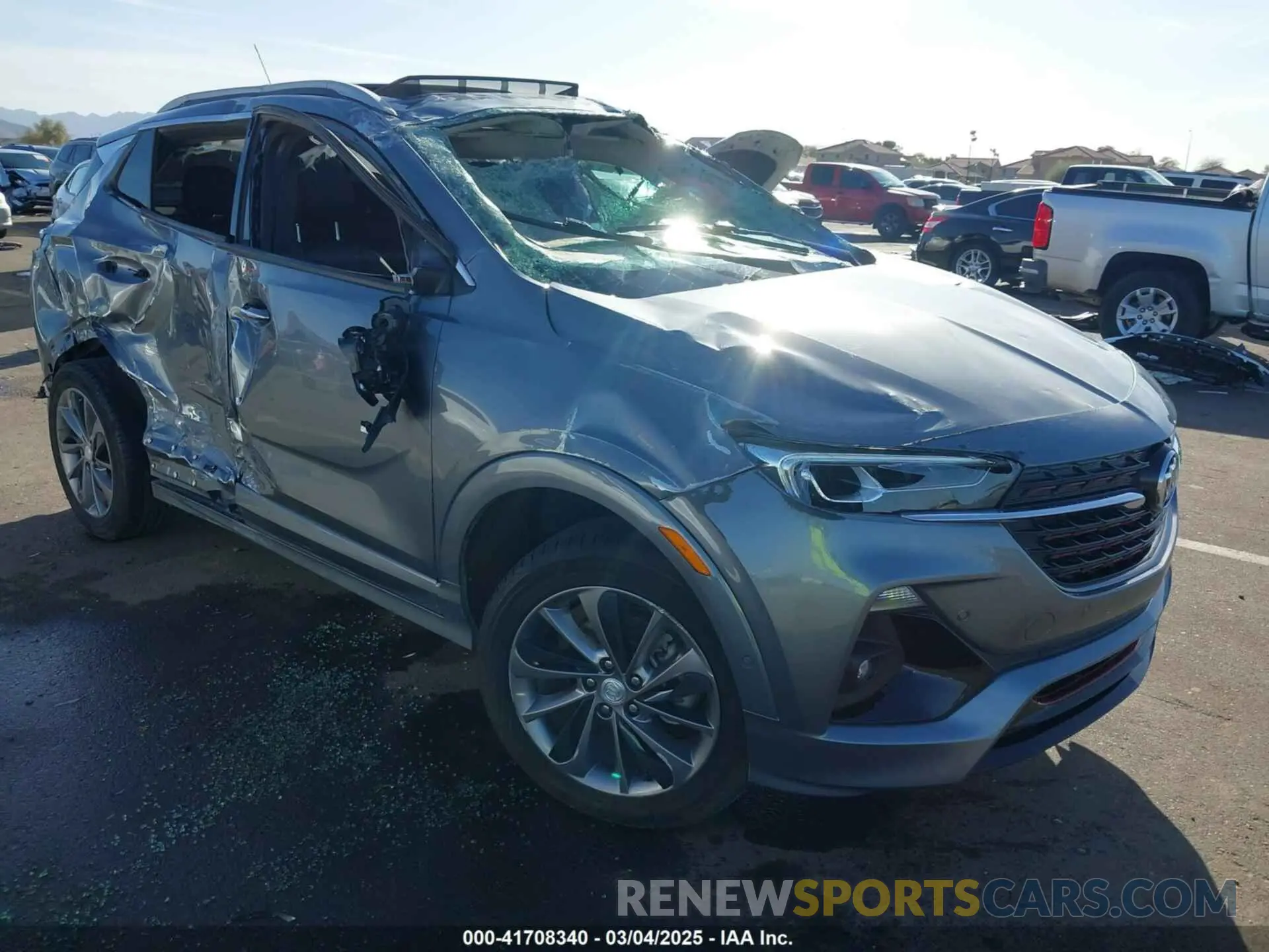 1 Фотография поврежденного автомобиля KL4MMFSL0LB104135 BUICK ENCORE GX 2020