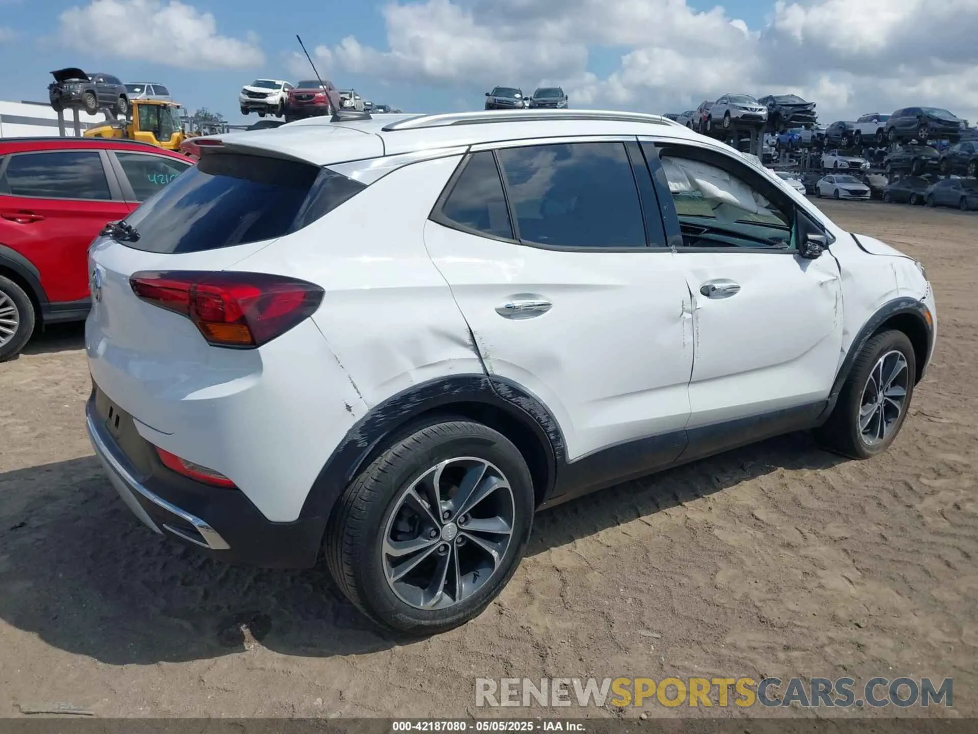 4 Photograph of a damaged car KL4MMGSL6LB101746 BUICK ENCORE GX 2020