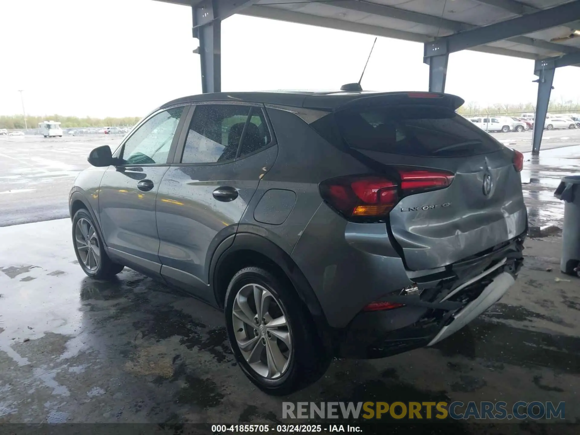 3 Фотография поврежденного автомобиля KL4MMBS20MB054063 BUICK ENCORE GX 2021
