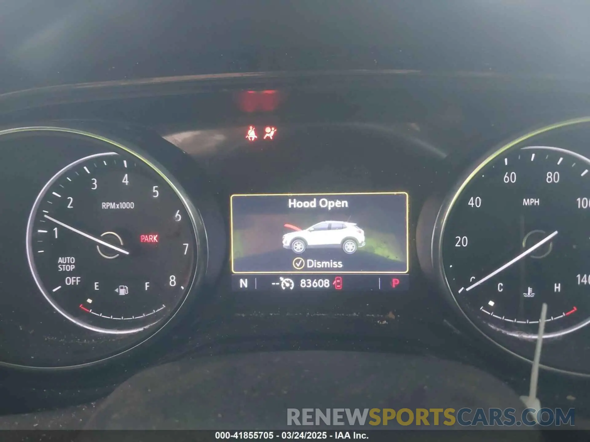 7 Фотография поврежденного автомобиля KL4MMBS20MB054063 BUICK ENCORE GX 2021