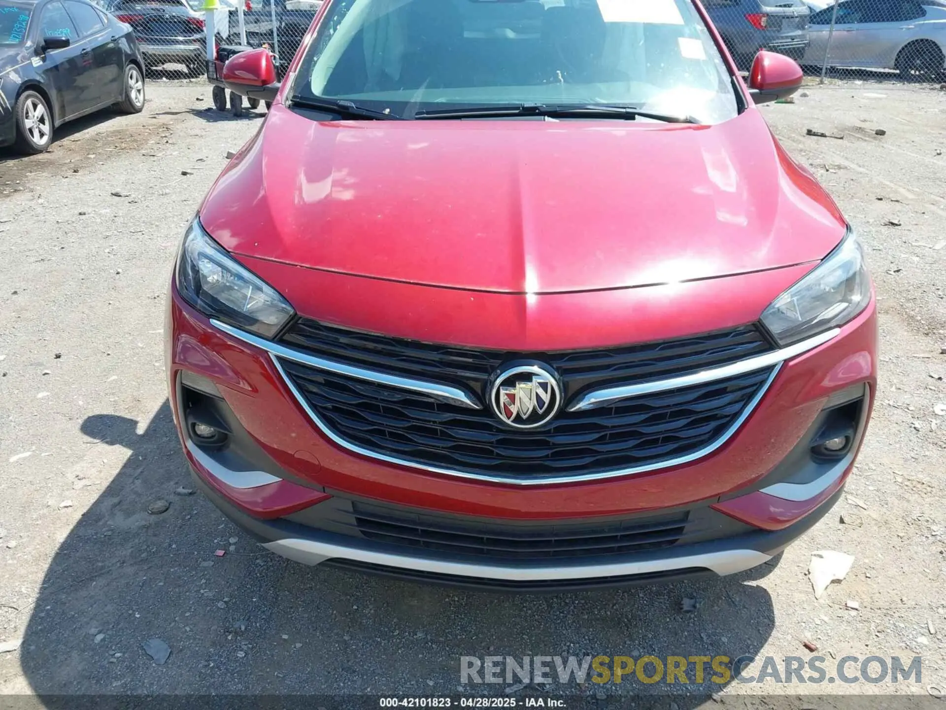 12 Фотография поврежденного автомобиля KL4MMBS22MB072614 BUICK ENCORE GX 2021