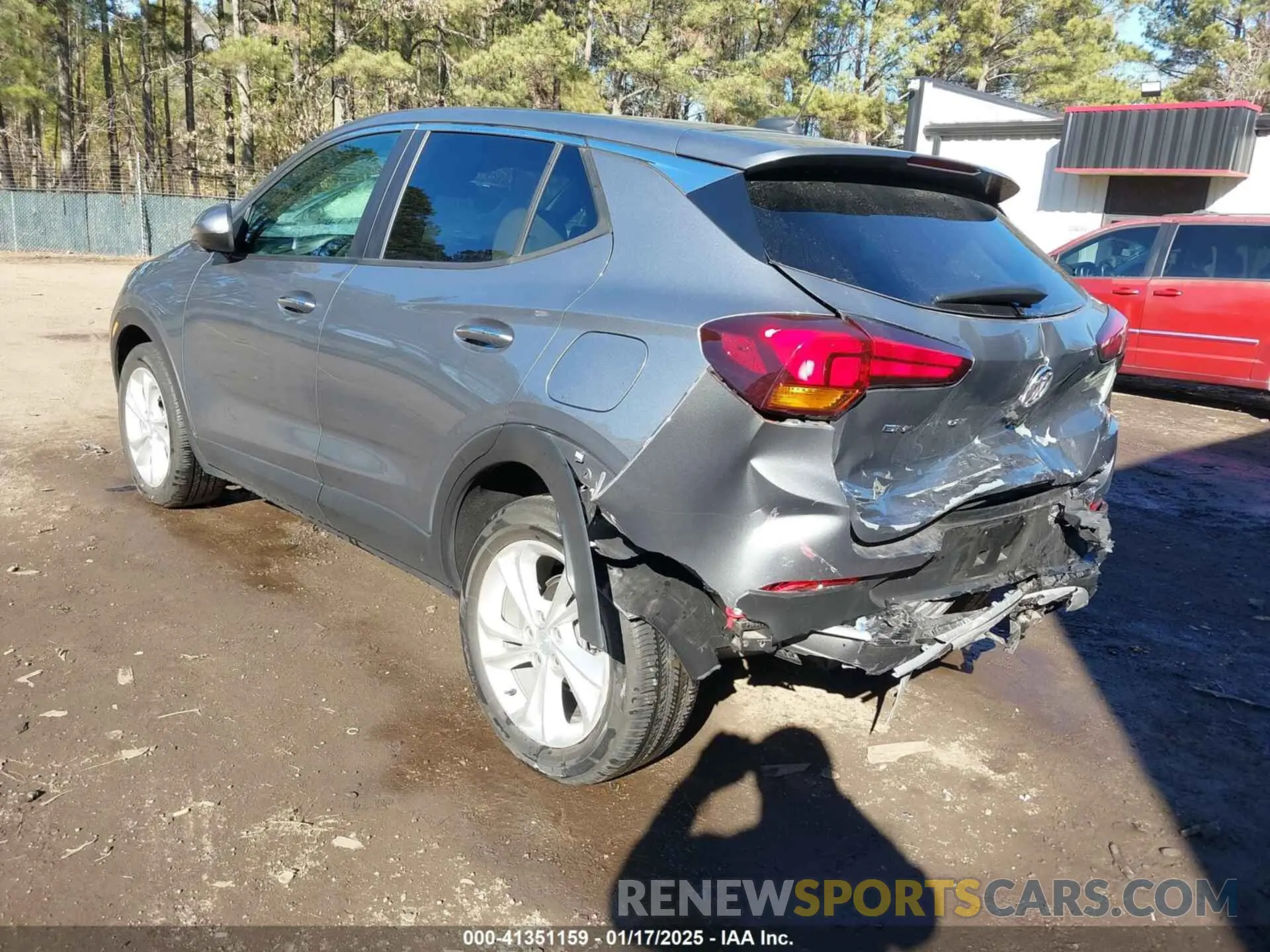 3 Photograph of a damaged car KL4MMBS22MB099120 BUICK ENCORE GX 2021