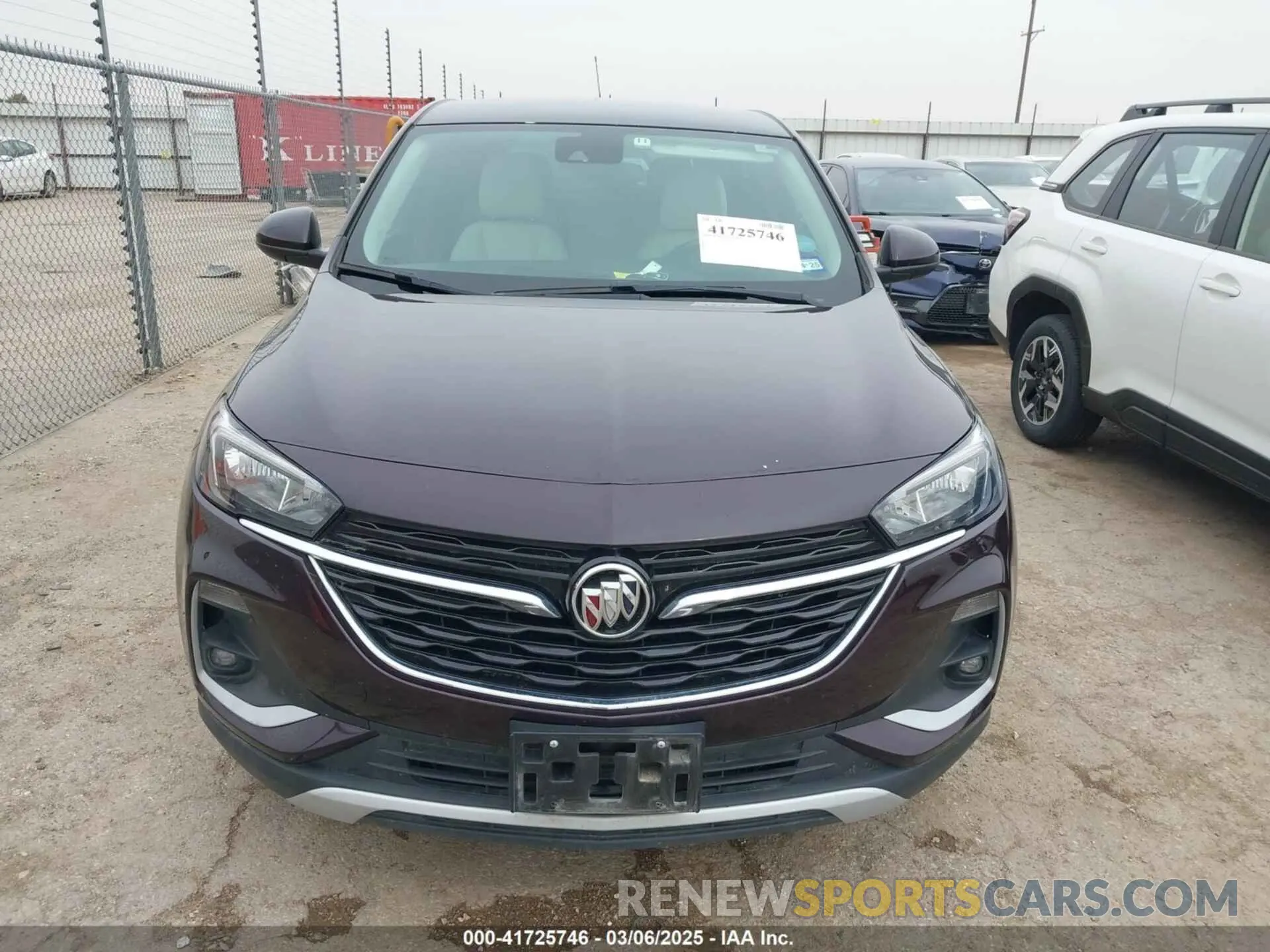 12 Photograph of a damaged car KL4MMBS23MB149376 BUICK ENCORE GX 2021