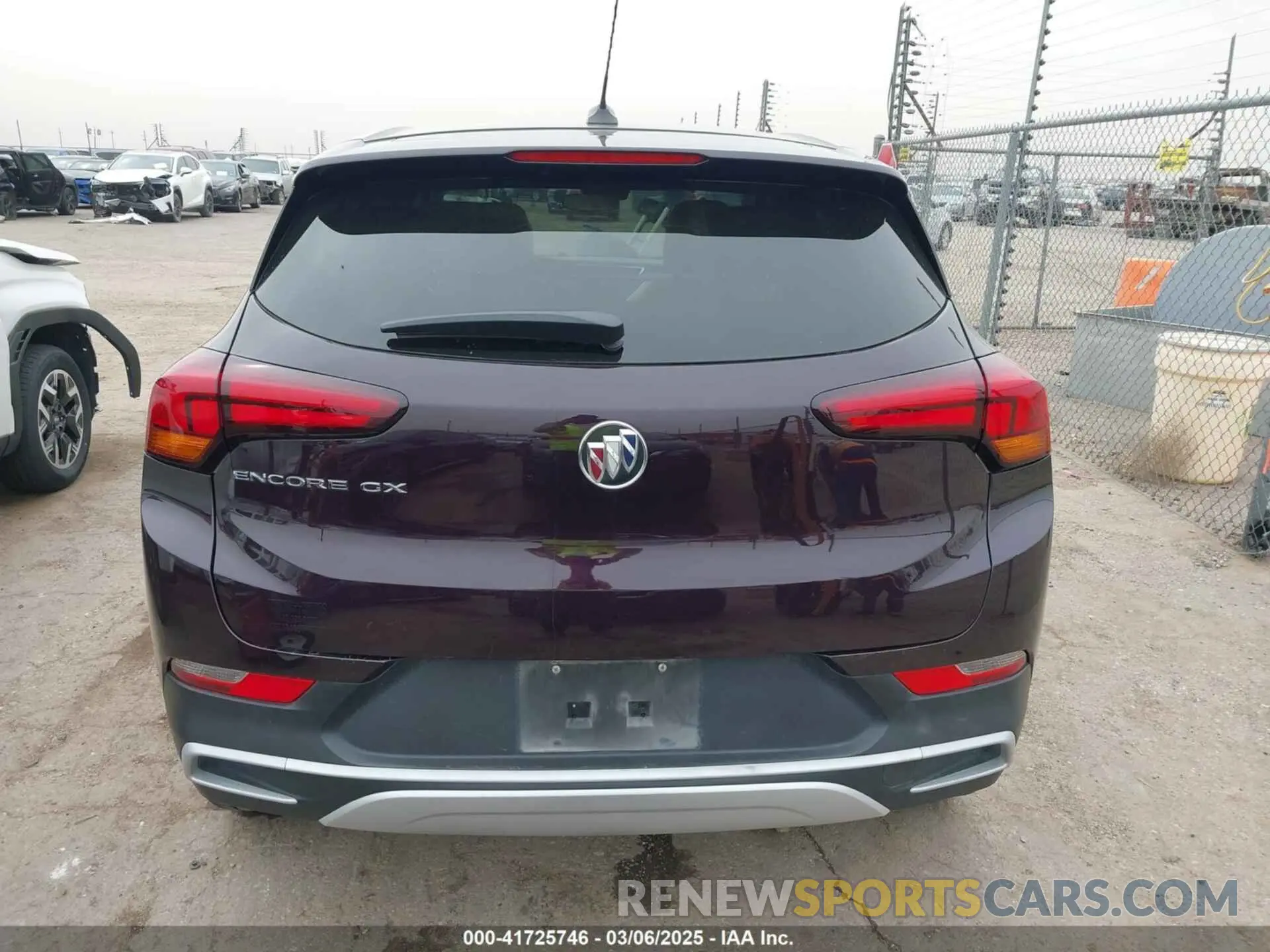 16 Photograph of a damaged car KL4MMBS23MB149376 BUICK ENCORE GX 2021
