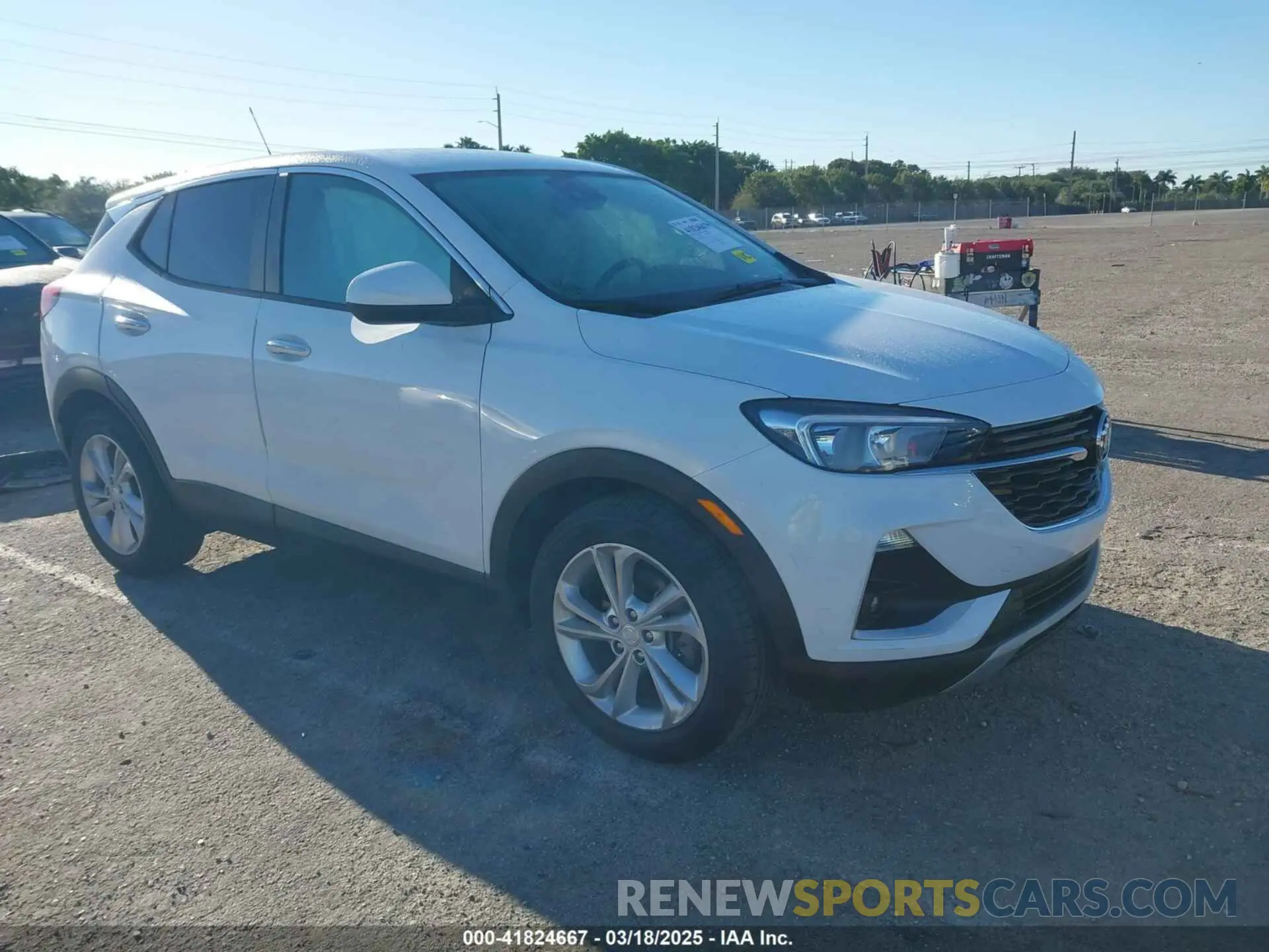 1 Фотография поврежденного автомобиля KL4MMBS24MB053448 BUICK ENCORE GX 2021
