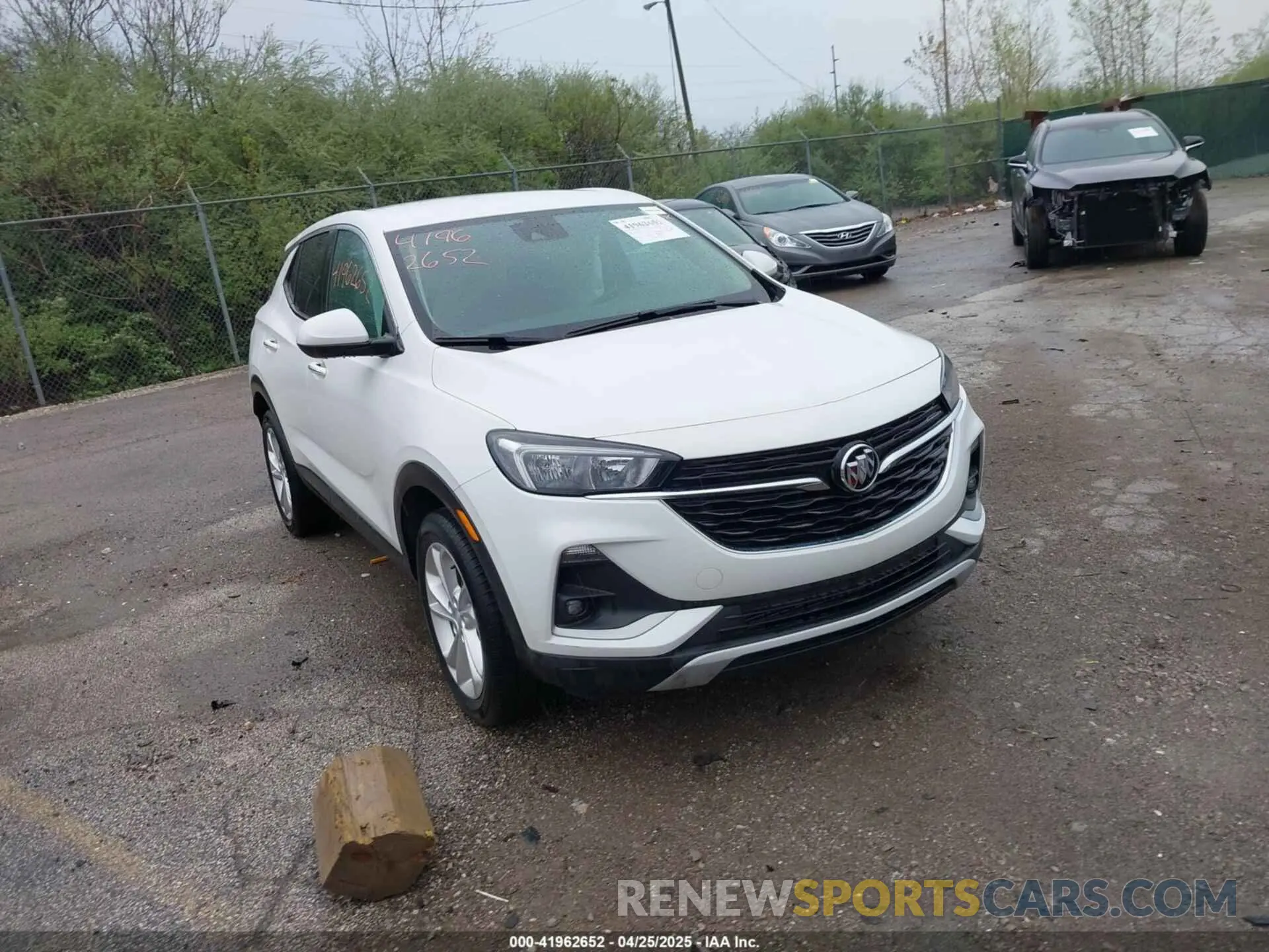 1 Photograph of a damaged car KL4MMBS24MB114054 BUICK ENCORE GX 2021