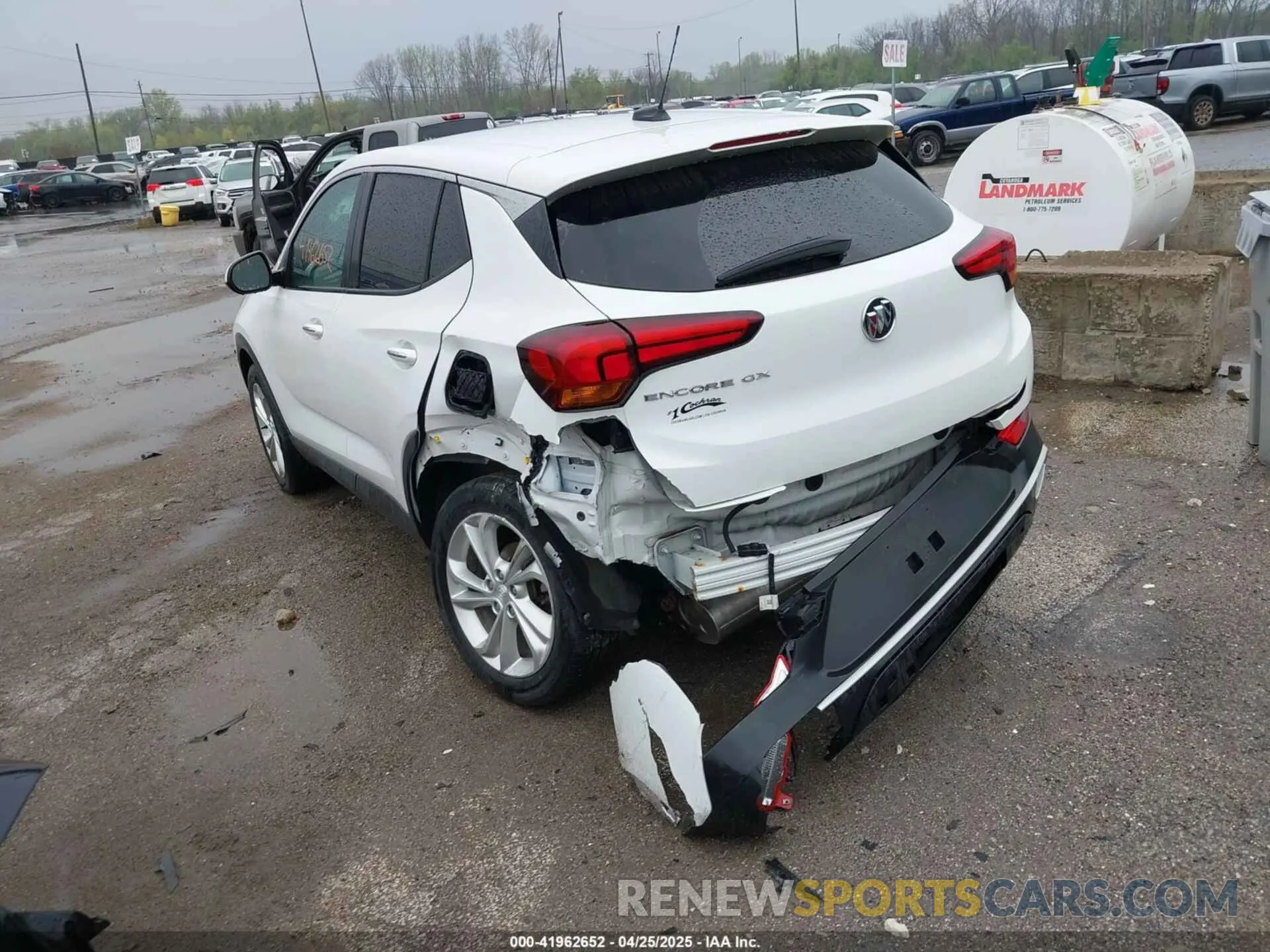 3 Photograph of a damaged car KL4MMBS24MB114054 BUICK ENCORE GX 2021