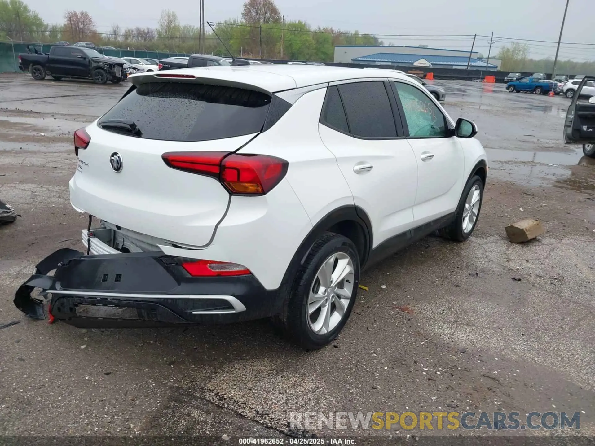 4 Photograph of a damaged car KL4MMBS24MB114054 BUICK ENCORE GX 2021