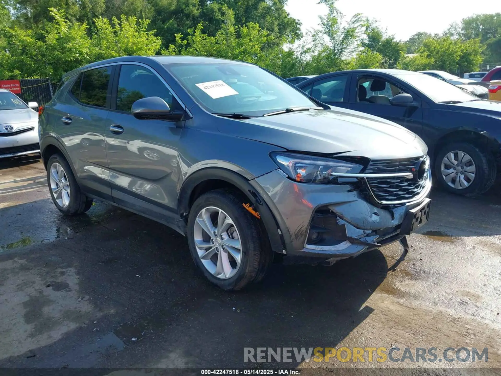 1 Photograph of a damaged car KL4MMBS28MB100593 BUICK ENCORE GX 2021