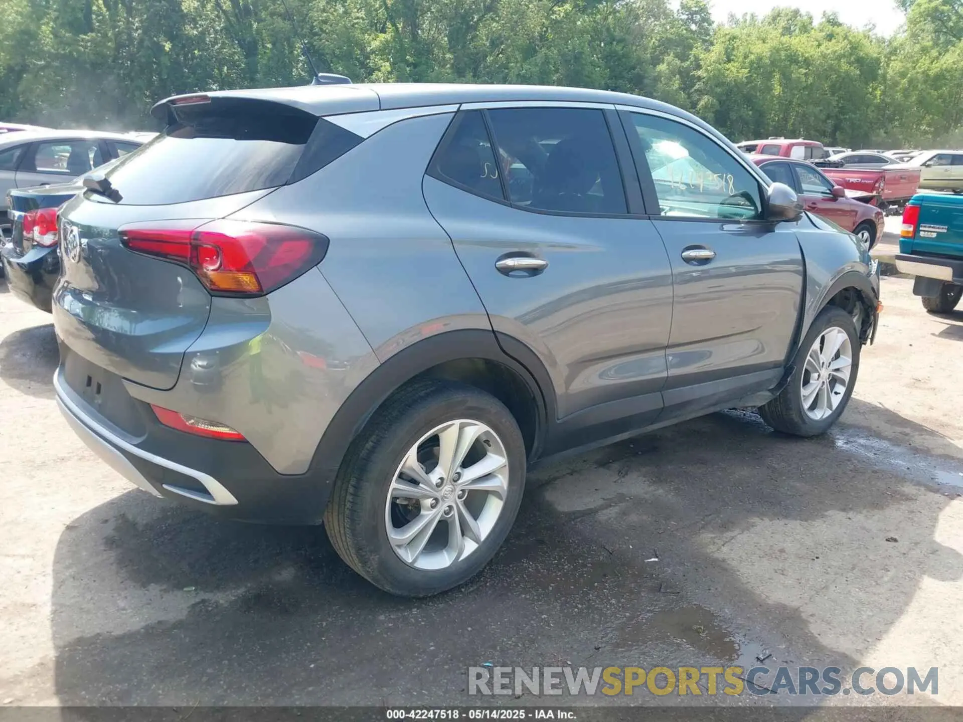 4 Photograph of a damaged car KL4MMBS28MB100593 BUICK ENCORE GX 2021