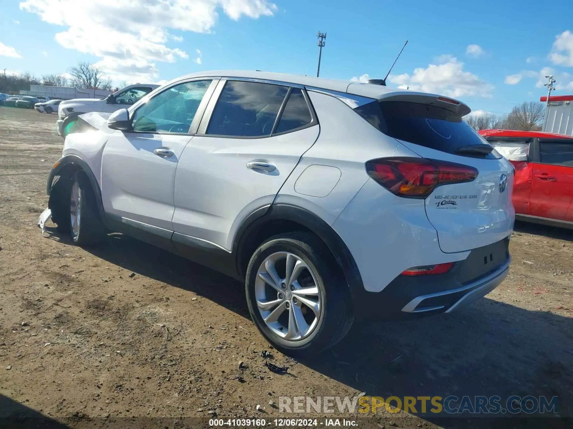 3 Фотография поврежденного автомобиля KL4MMBS2XMB054894 BUICK ENCORE GX 2021