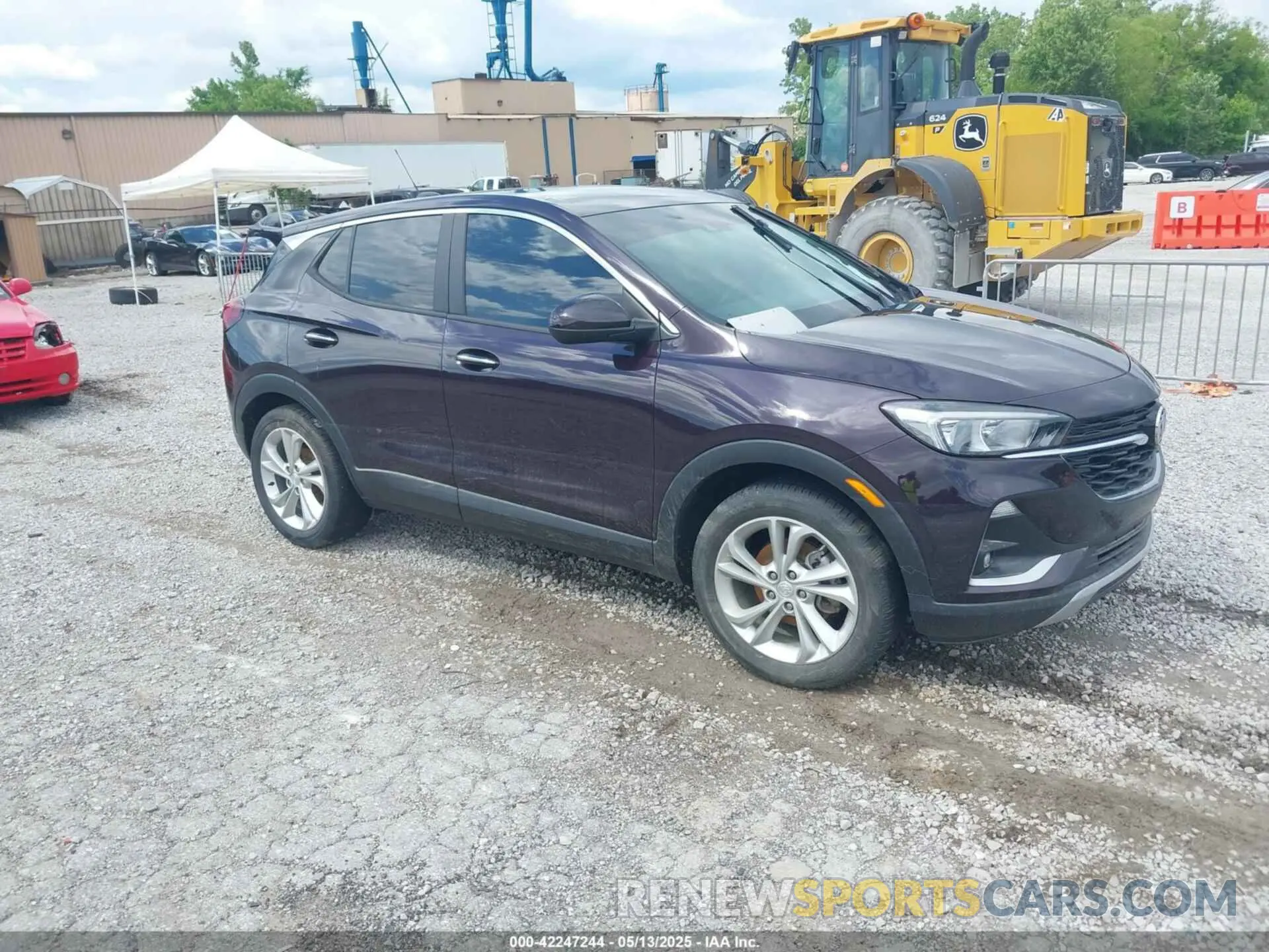 1 Фотография поврежденного автомобиля KL4MMBS2XMB110638 BUICK ENCORE GX 2021