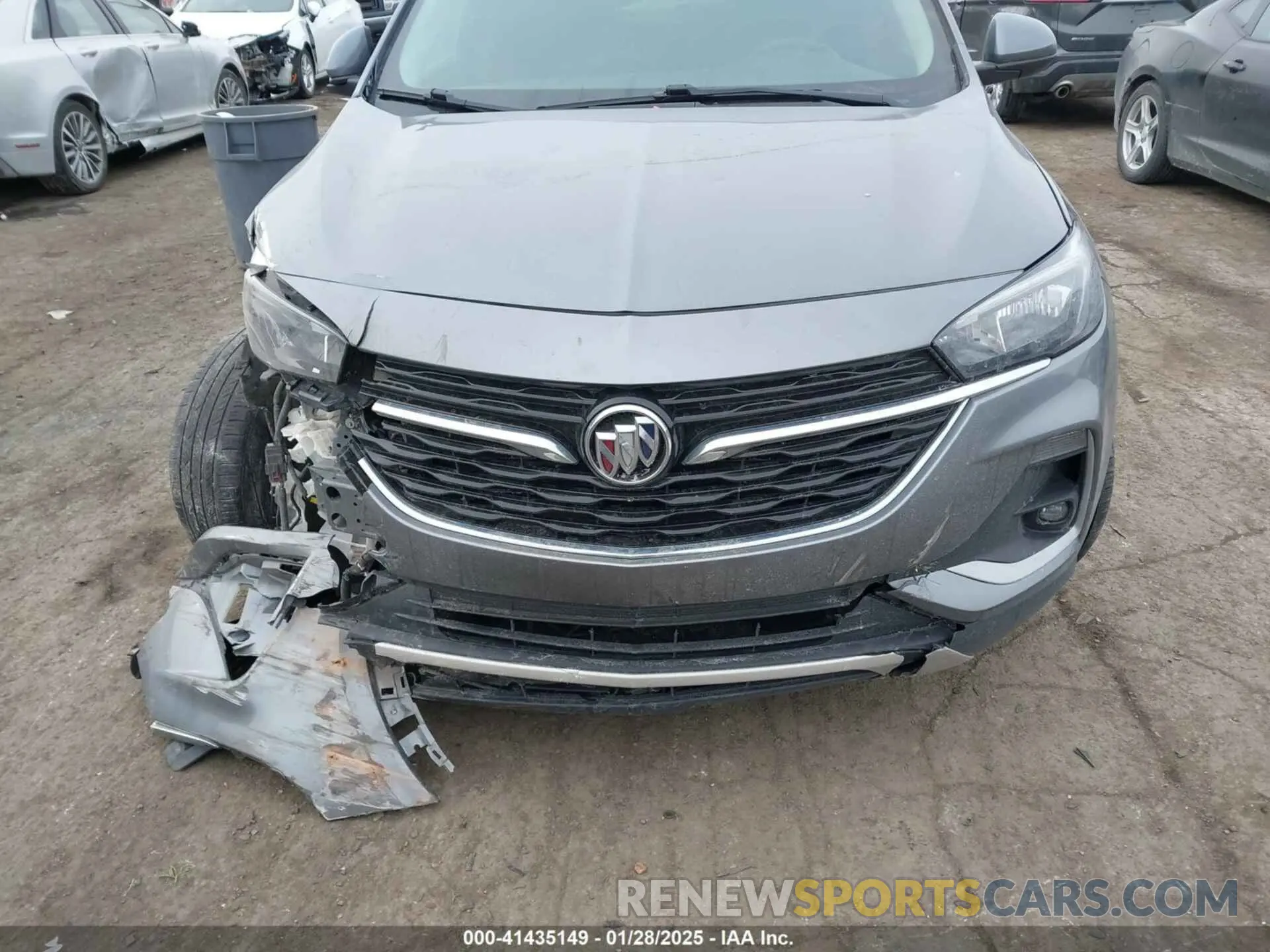 12 Фотография поврежденного автомобиля KL4MMCSL4MB101223 BUICK ENCORE GX 2021