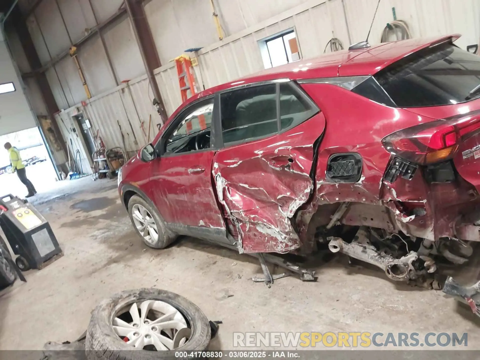 13 Photograph of a damaged car KL4MMCSL8MB073636 BUICK ENCORE GX 2021