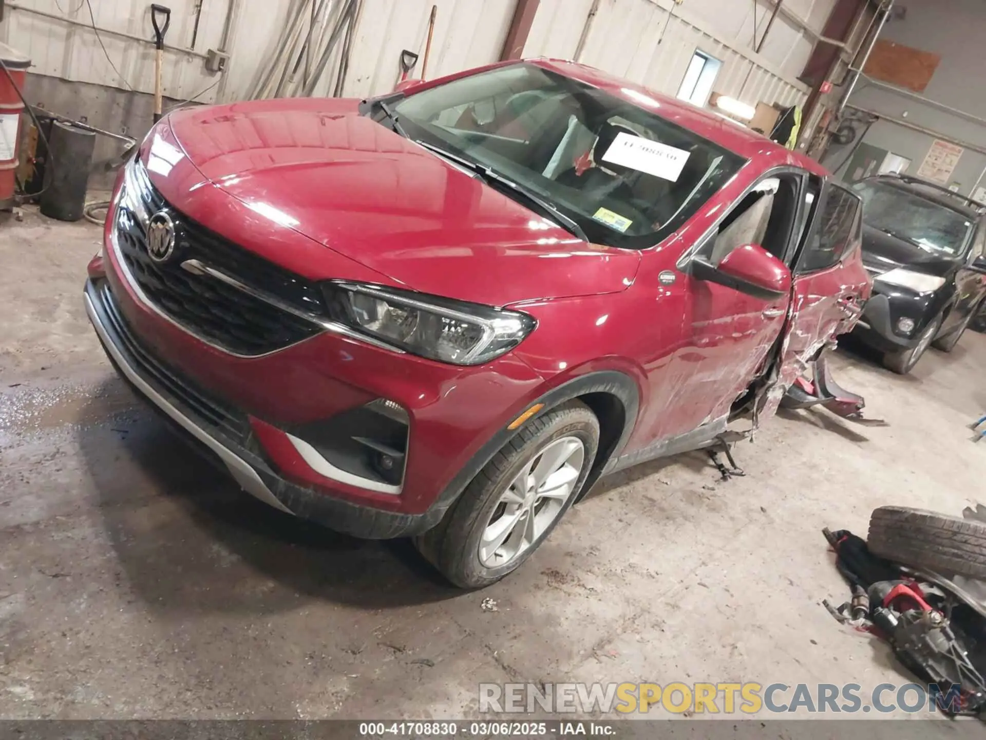2 Photograph of a damaged car KL4MMCSL8MB073636 BUICK ENCORE GX 2021