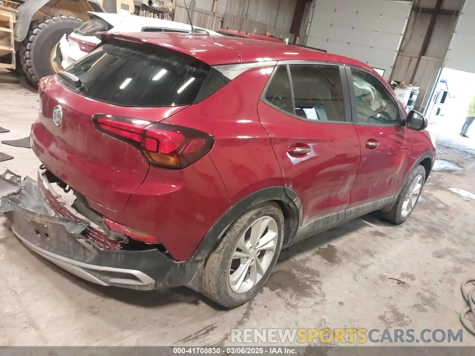 4 Photograph of a damaged car KL4MMCSL8MB073636 BUICK ENCORE GX 2021