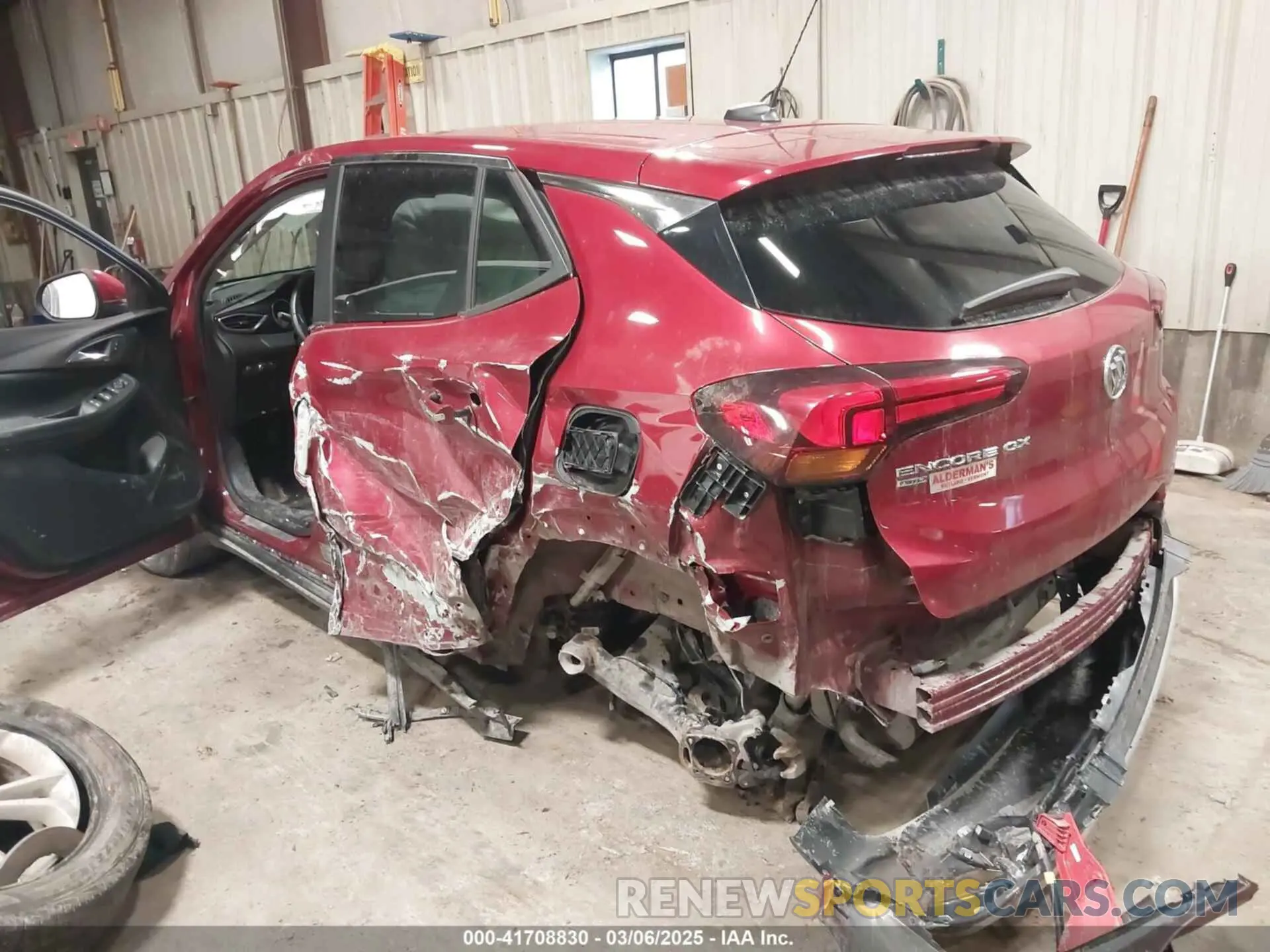 6 Photograph of a damaged car KL4MMCSL8MB073636 BUICK ENCORE GX 2021