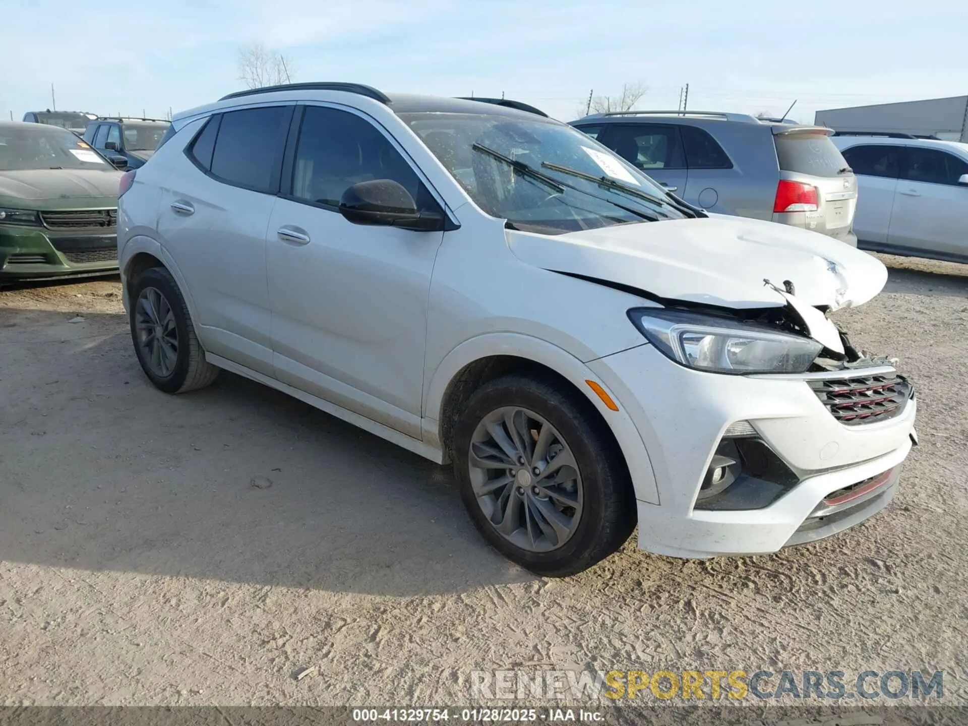 1 Фотография поврежденного автомобиля KL4MMDS22MB102478 BUICK ENCORE GX 2021