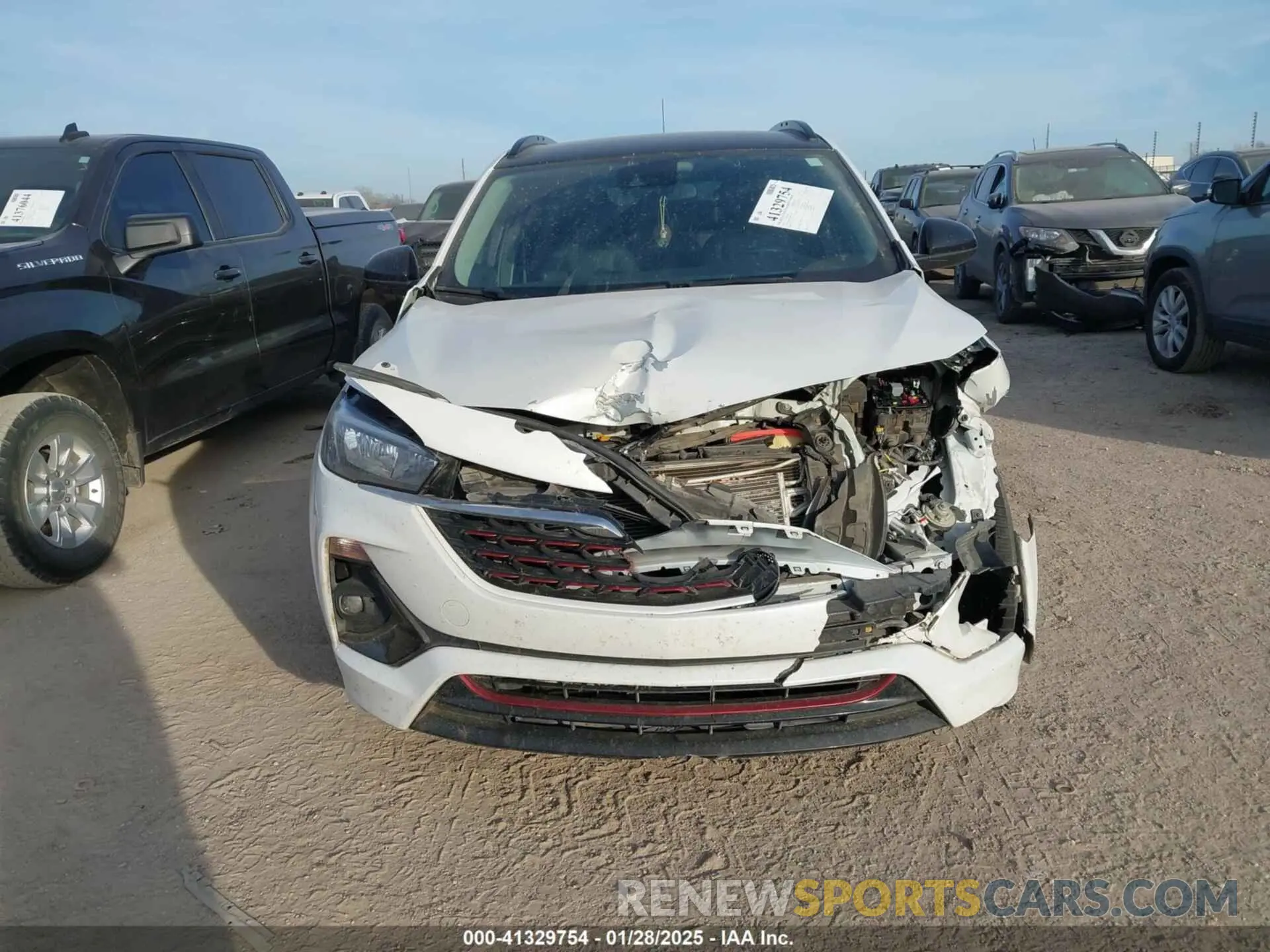 12 Фотография поврежденного автомобиля KL4MMDS22MB102478 BUICK ENCORE GX 2021