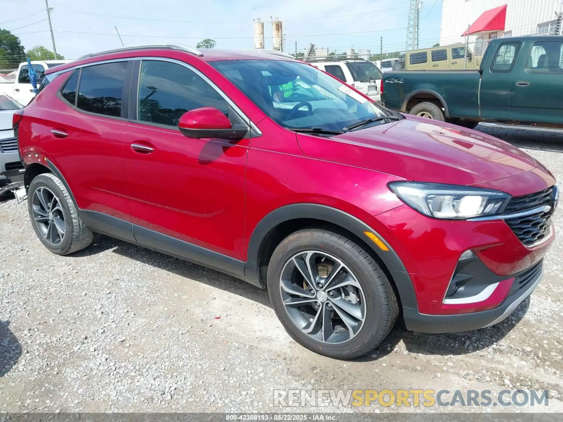 1 Фотография поврежденного автомобиля KL4MMDS22MB121158 BUICK ENCORE GX 2021