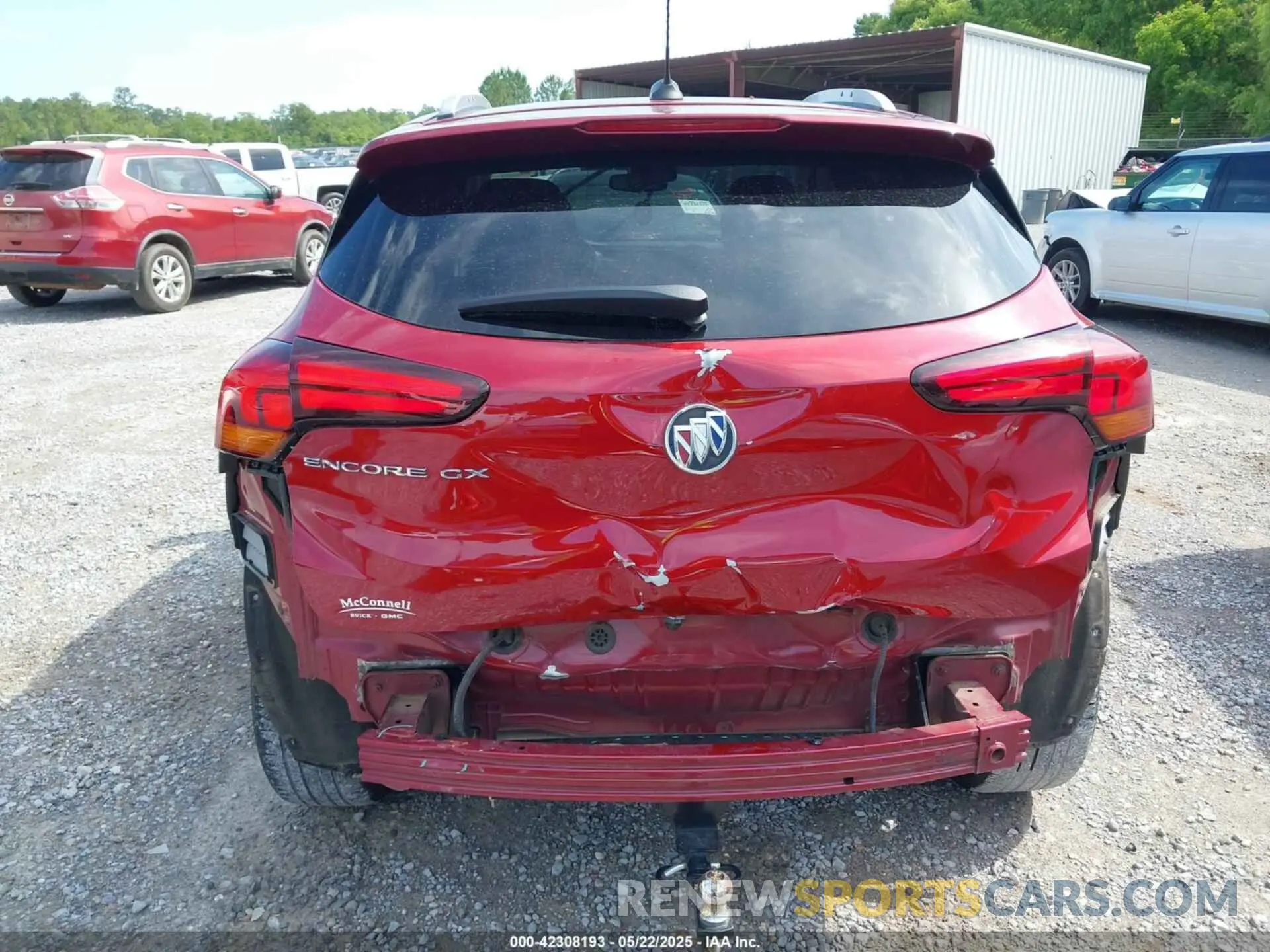 17 Фотография поврежденного автомобиля KL4MMDS22MB121158 BUICK ENCORE GX 2021