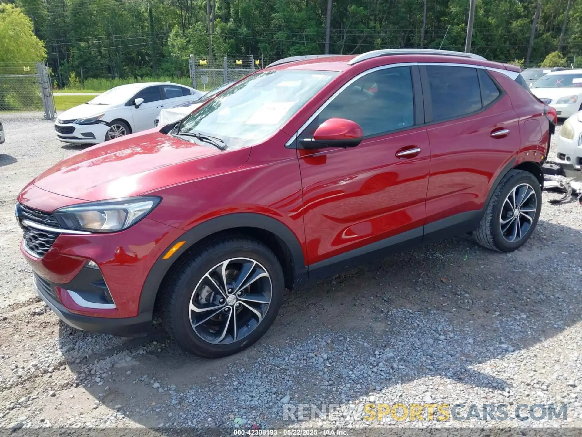 2 Фотография поврежденного автомобиля KL4MMDS22MB121158 BUICK ENCORE GX 2021