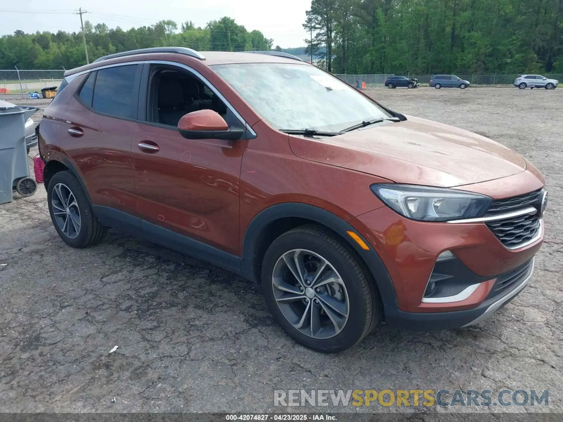 1 Фотография поврежденного автомобиля KL4MMDS25MB046956 BUICK ENCORE GX 2021