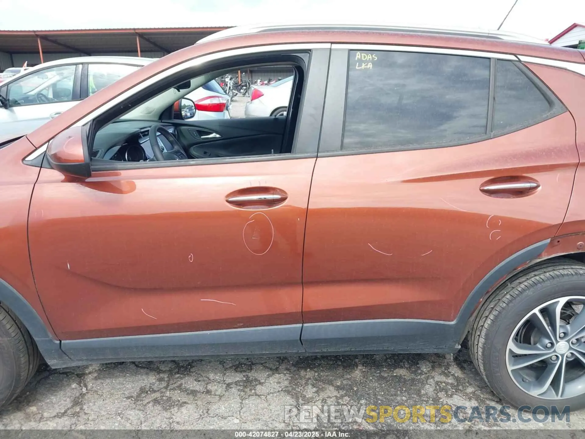 15 Фотография поврежденного автомобиля KL4MMDS25MB046956 BUICK ENCORE GX 2021