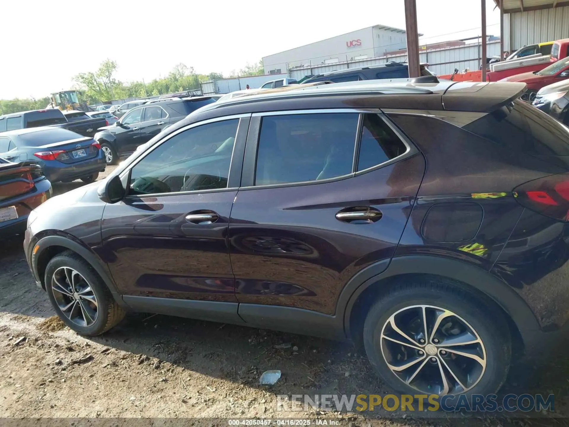14 Photograph of a damaged car KL4MMDS29MB121206 BUICK ENCORE GX 2021