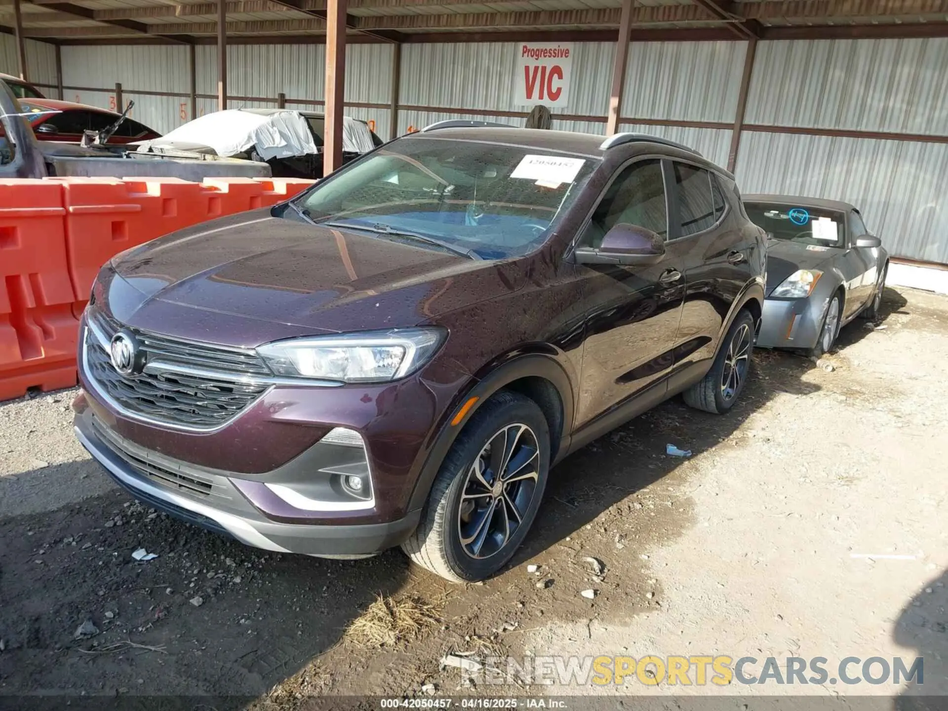 2 Photograph of a damaged car KL4MMDS29MB121206 BUICK ENCORE GX 2021