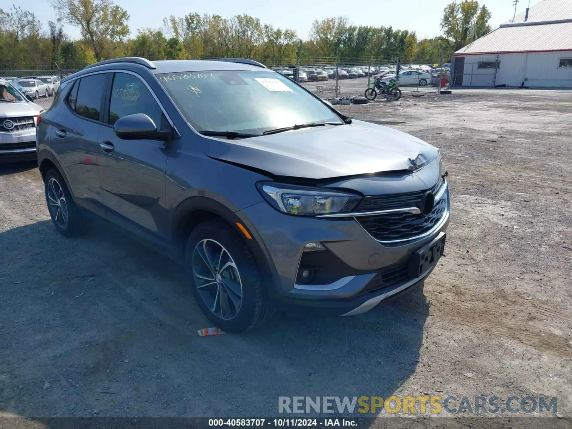 1 Фотография поврежденного автомобиля KL4MMDS2XMB164677 BUICK ENCORE GX 2021