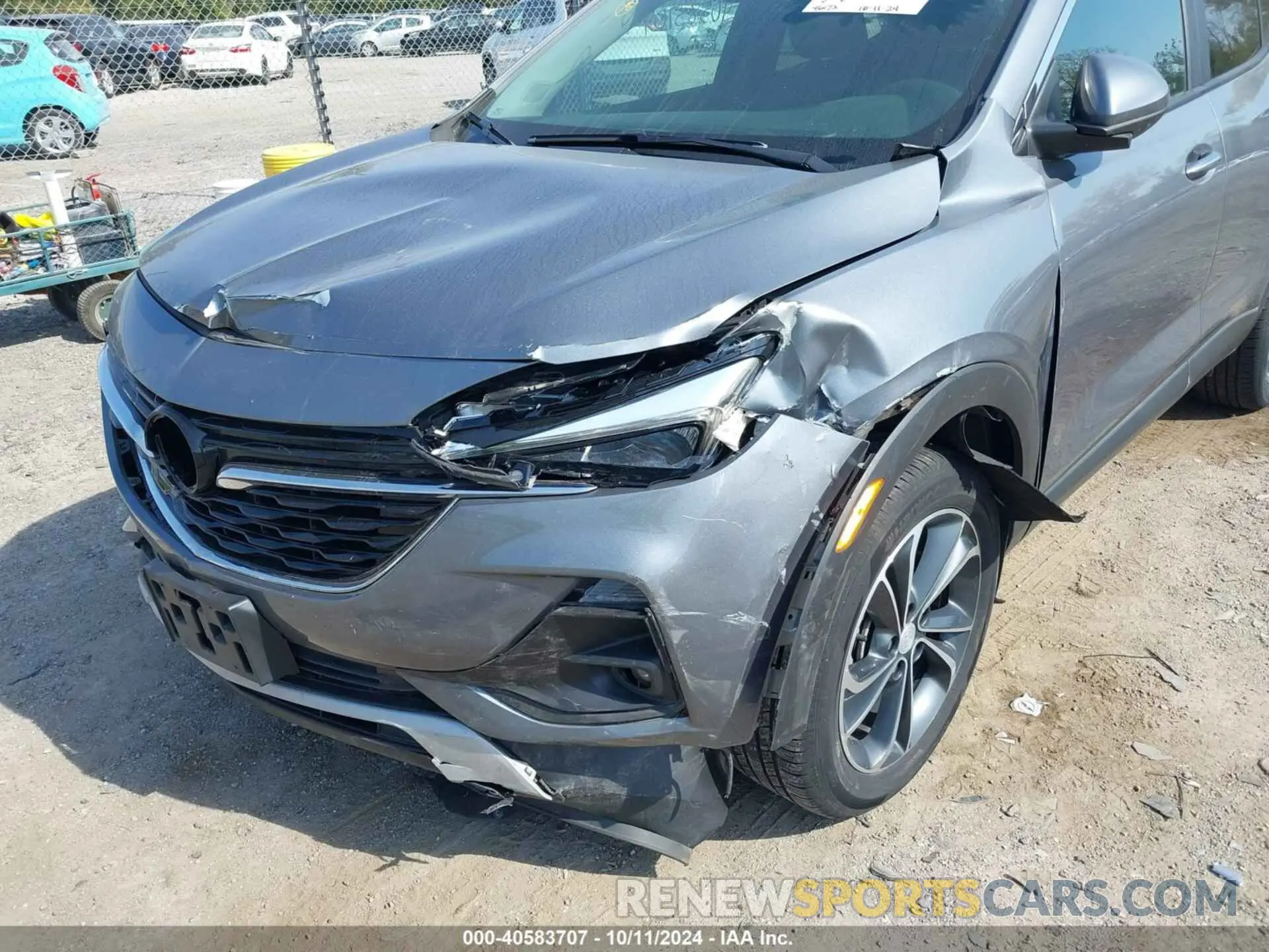 6 Фотография поврежденного автомобиля KL4MMDS2XMB164677 BUICK ENCORE GX 2021