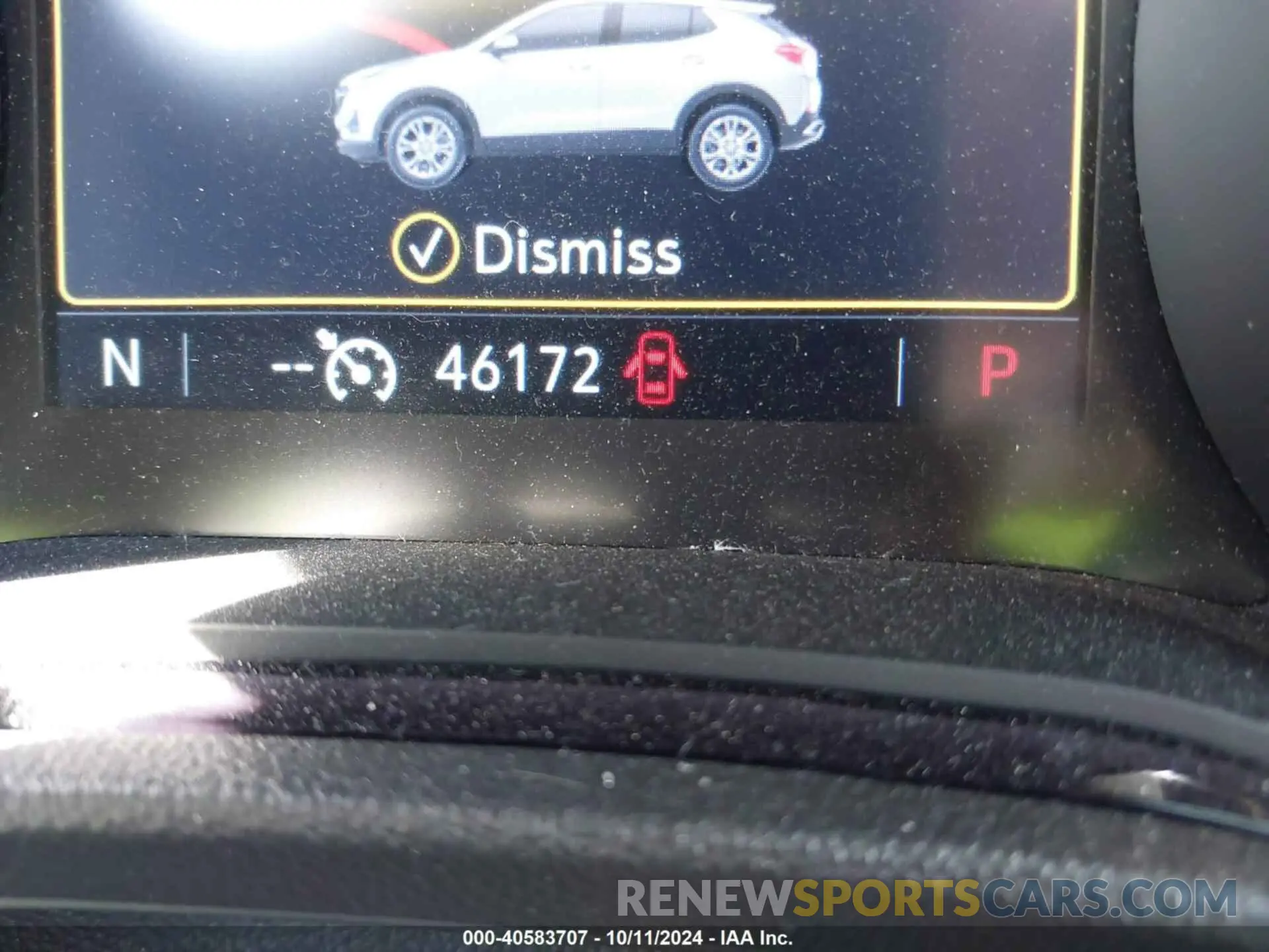 7 Фотография поврежденного автомобиля KL4MMDS2XMB164677 BUICK ENCORE GX 2021