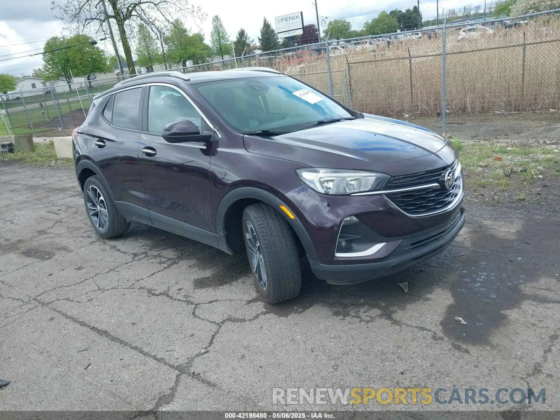 1 Фотография поврежденного автомобиля KL4MMDSL2MB151382 BUICK ENCORE GX 2021