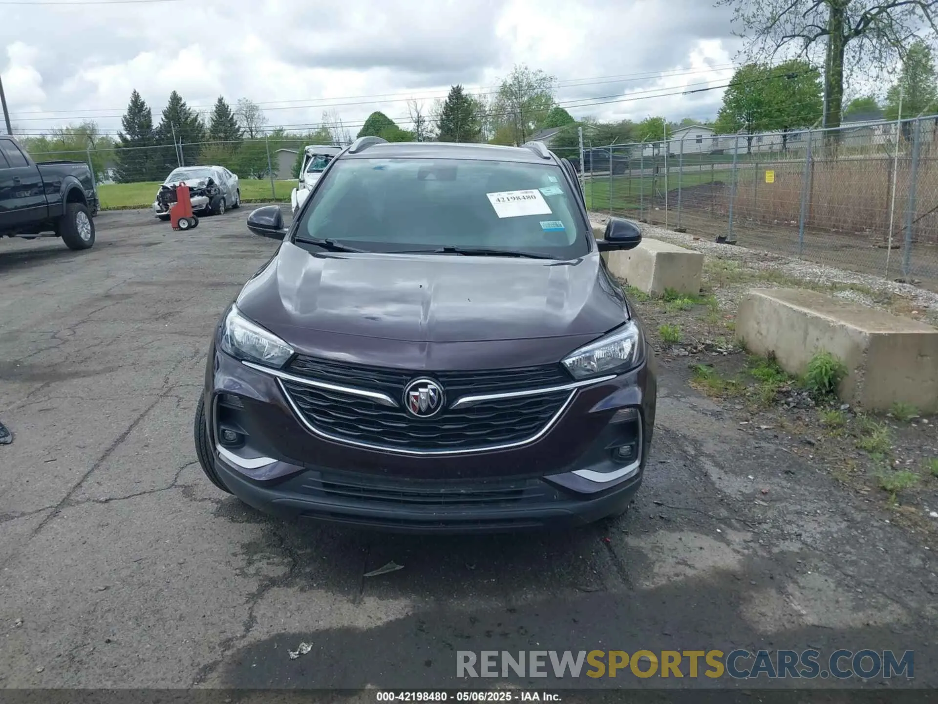 12 Фотография поврежденного автомобиля KL4MMDSL2MB151382 BUICK ENCORE GX 2021