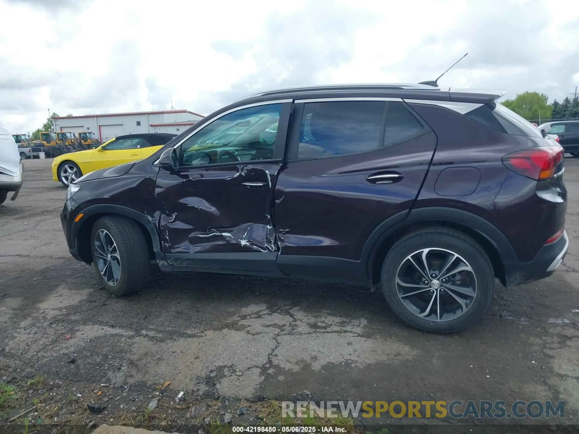 14 Фотография поврежденного автомобиля KL4MMDSL2MB151382 BUICK ENCORE GX 2021