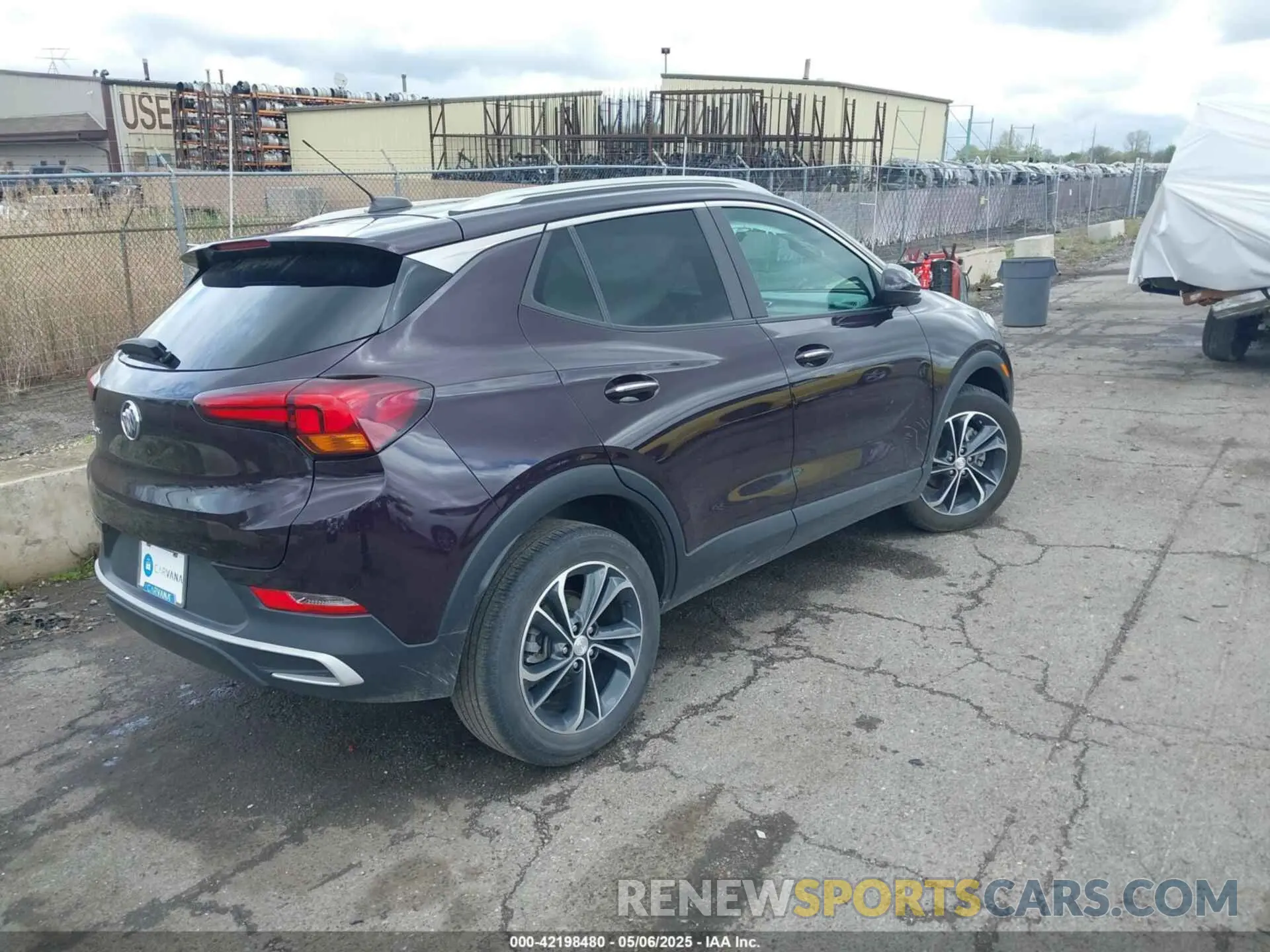 4 Фотография поврежденного автомобиля KL4MMDSL2MB151382 BUICK ENCORE GX 2021