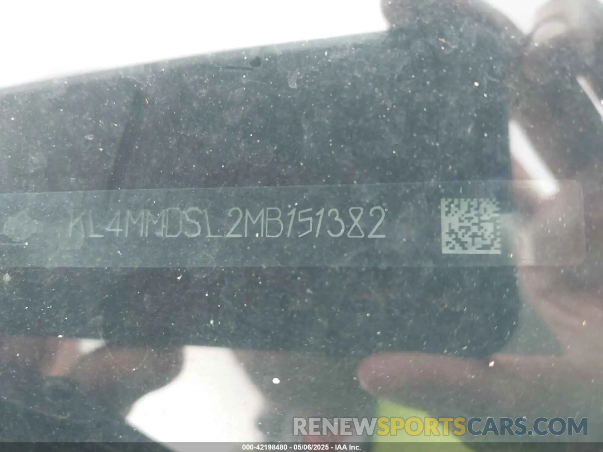 9 Фотография поврежденного автомобиля KL4MMDSL2MB151382 BUICK ENCORE GX 2021