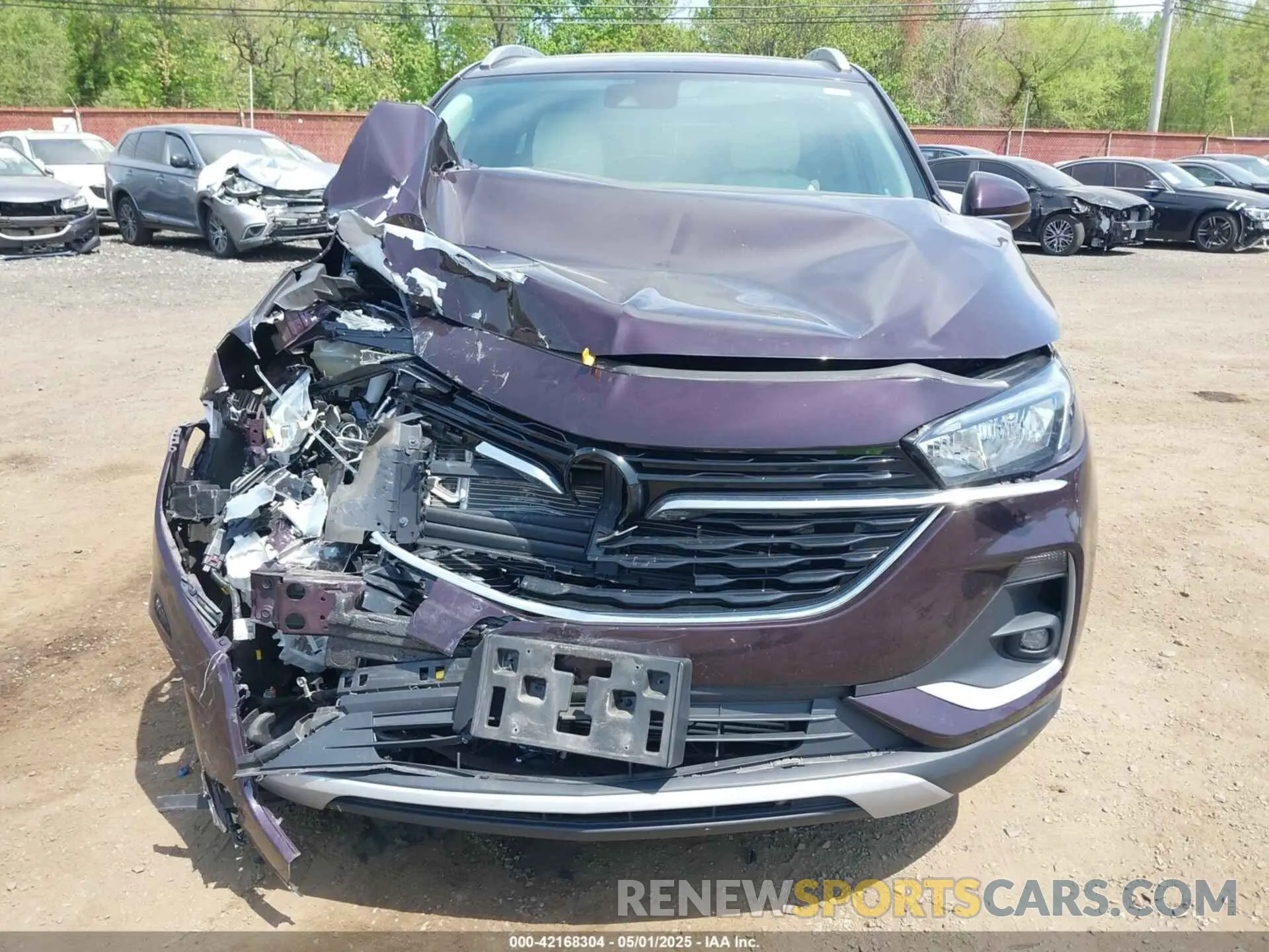 12 Photograph of a damaged car KL4MMDSL3MB090477 BUICK ENCORE GX 2021